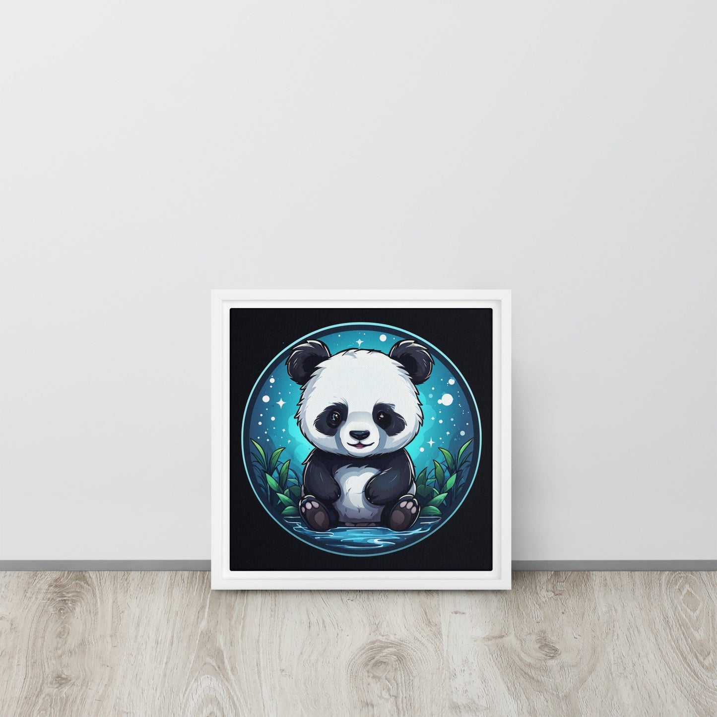 Panda Framed Canvas - Canvas Prints - Discovery Co.