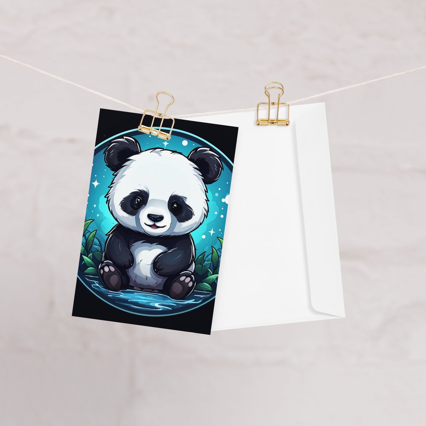 Panda Greeting Card - Greeting Card - Discovery Co.