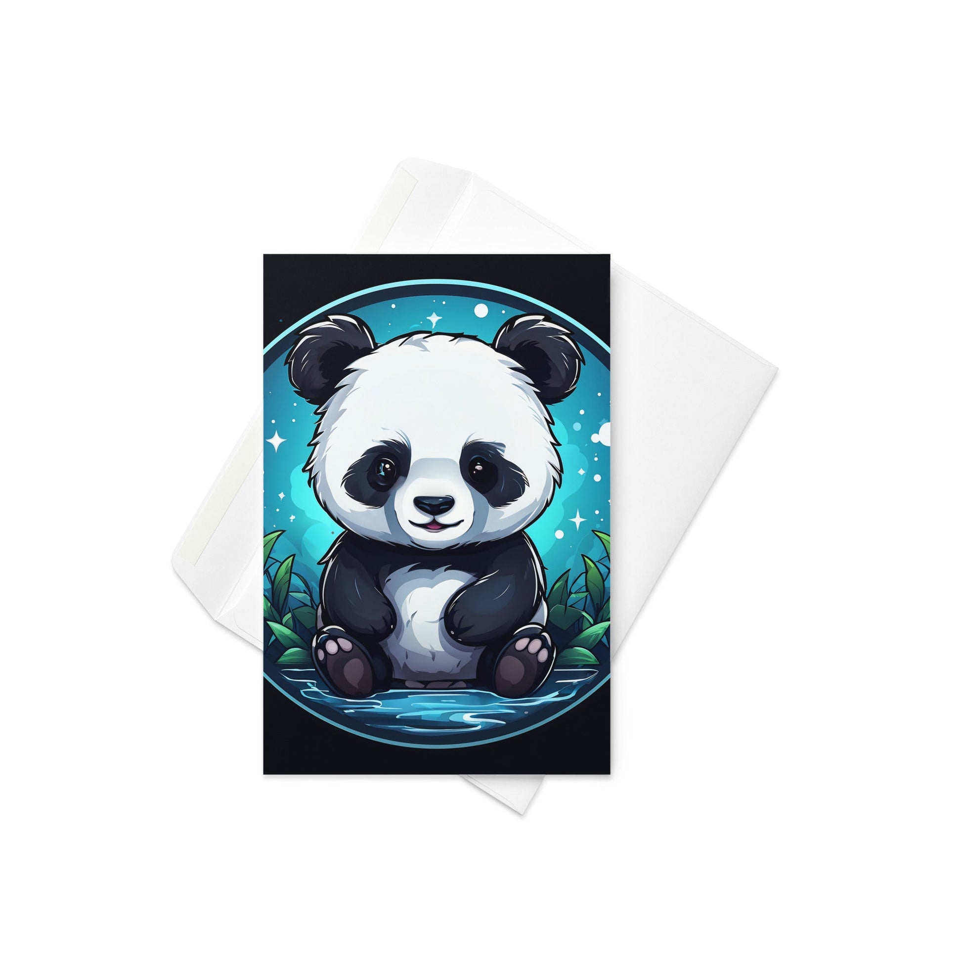 Panda Greeting Card - Greeting Card - Discovery Co.