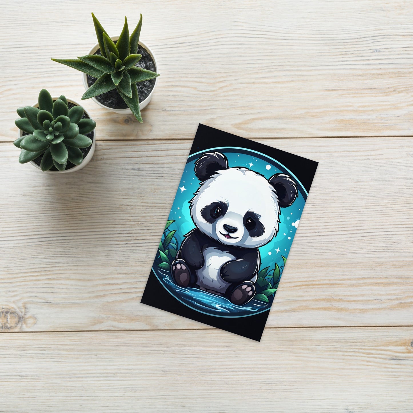 Panda Greeting Card - Greeting Card - Discovery Co.