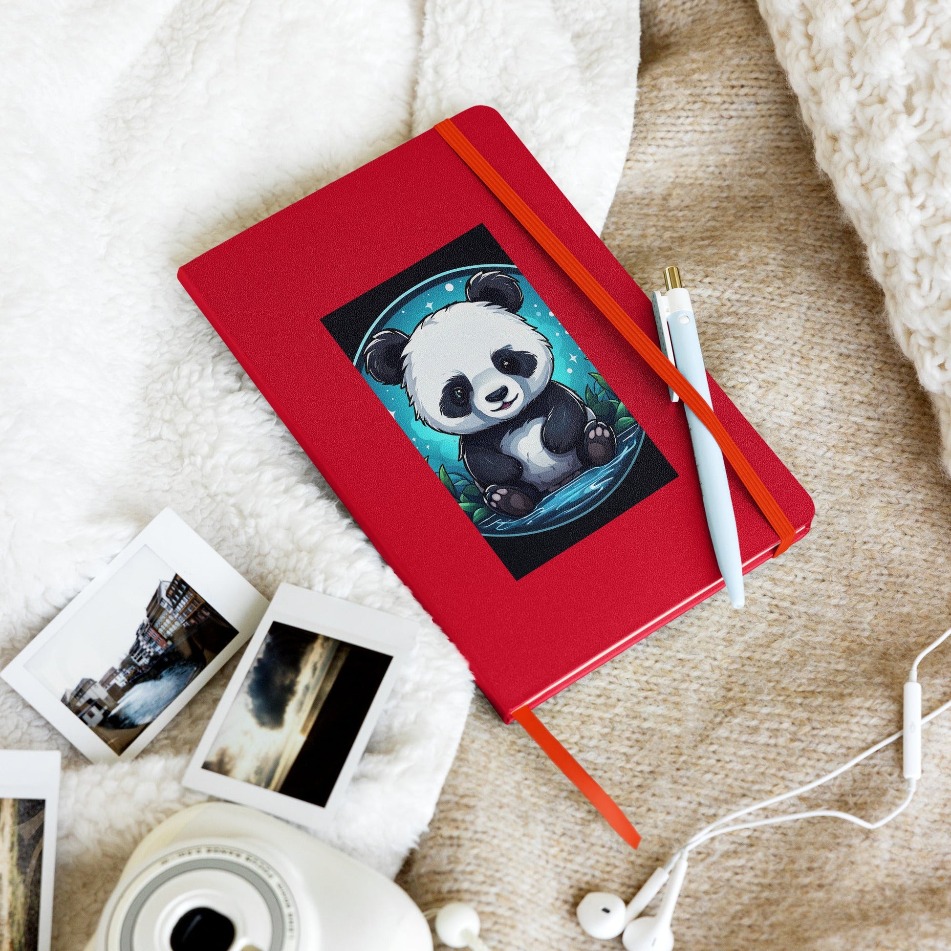 Panda Hardcover Bound Notebook - Hardcover Bound Notebooks - Discovery Co.