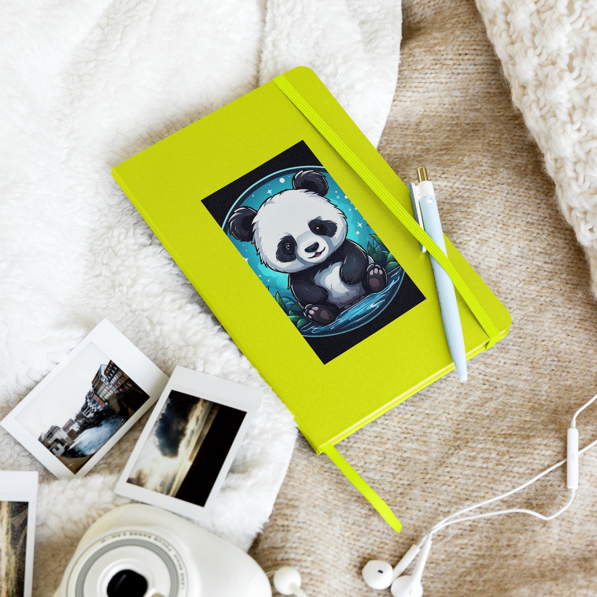 Panda Hardcover Bound Notebook - Hardcover Bound Notebooks - Discovery Co.