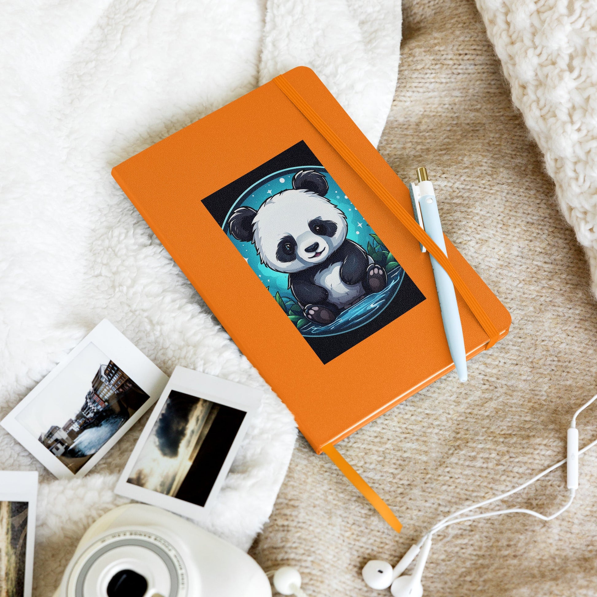 Panda Hardcover Bound Notebook - Hardcover Bound Notebooks - Discovery Co.