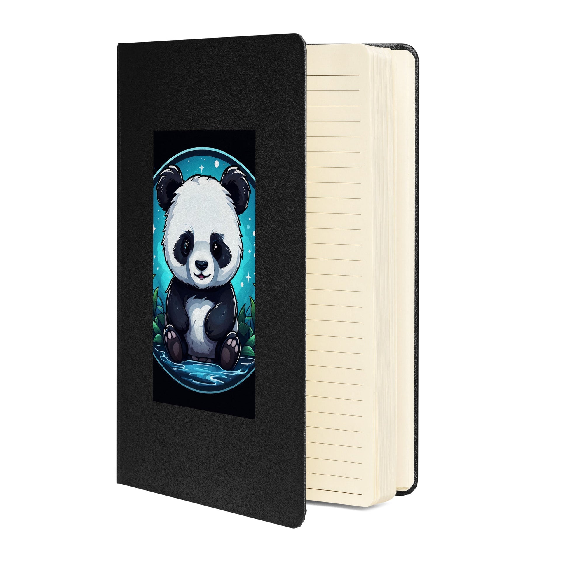 Panda Hardcover Bound Notebook - Hardcover Bound Notebooks - Discovery Co.