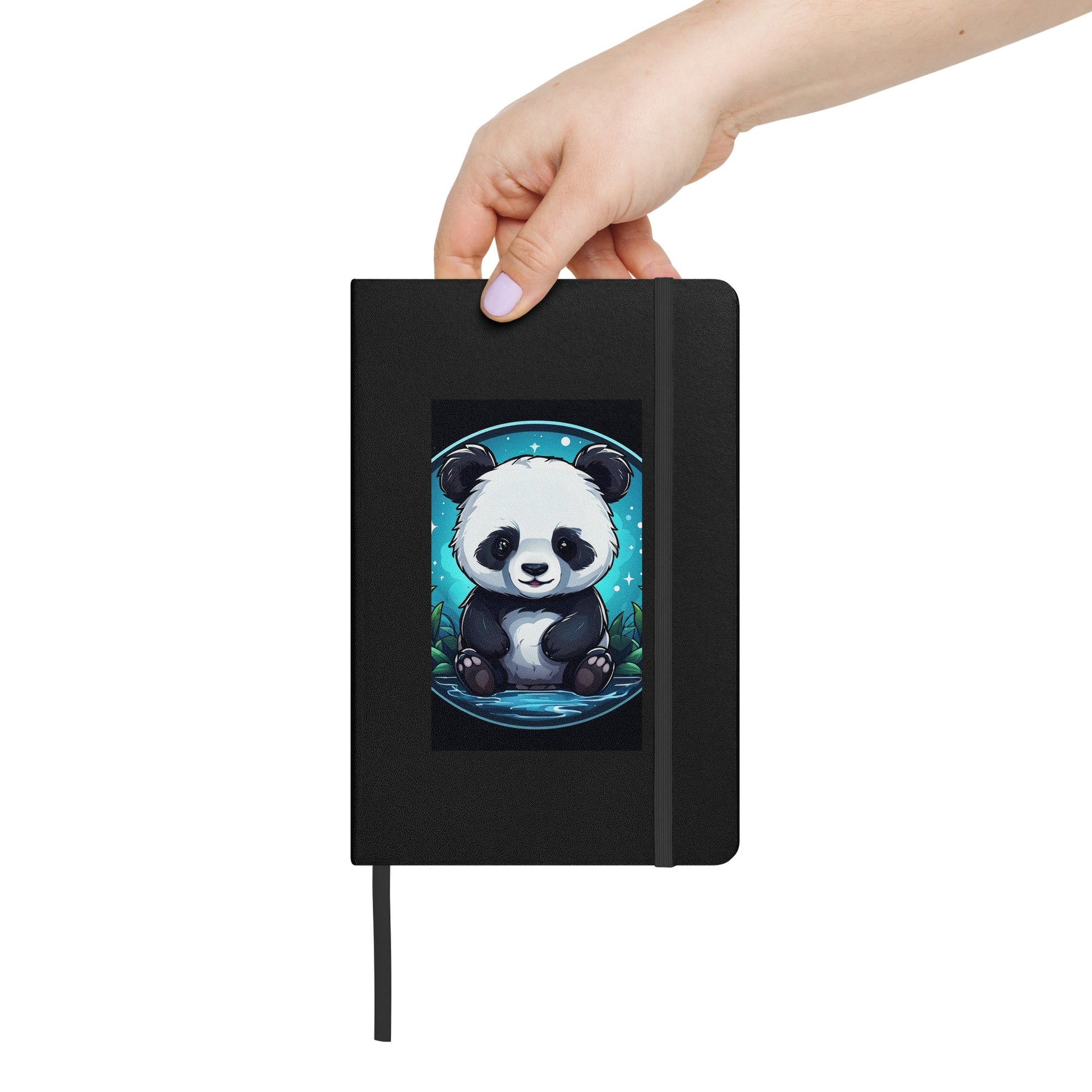 Panda Hardcover Bound Notebook - Hardcover Bound Notebooks - Discovery Co.