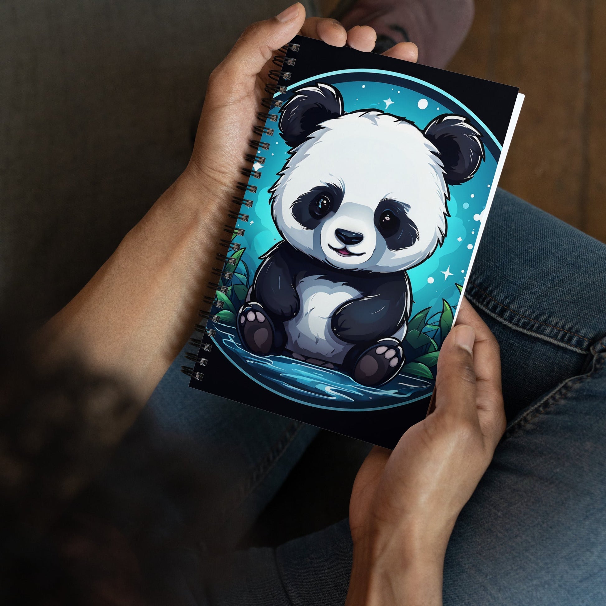 Panda Spiral Notebook - Spiral Notebooks - Discovery Co.