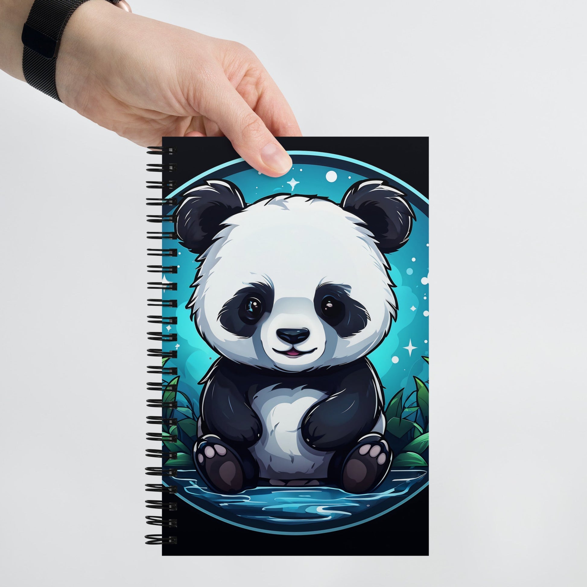 Panda Spiral Notebook - Spiral Notebooks - Discovery Co.