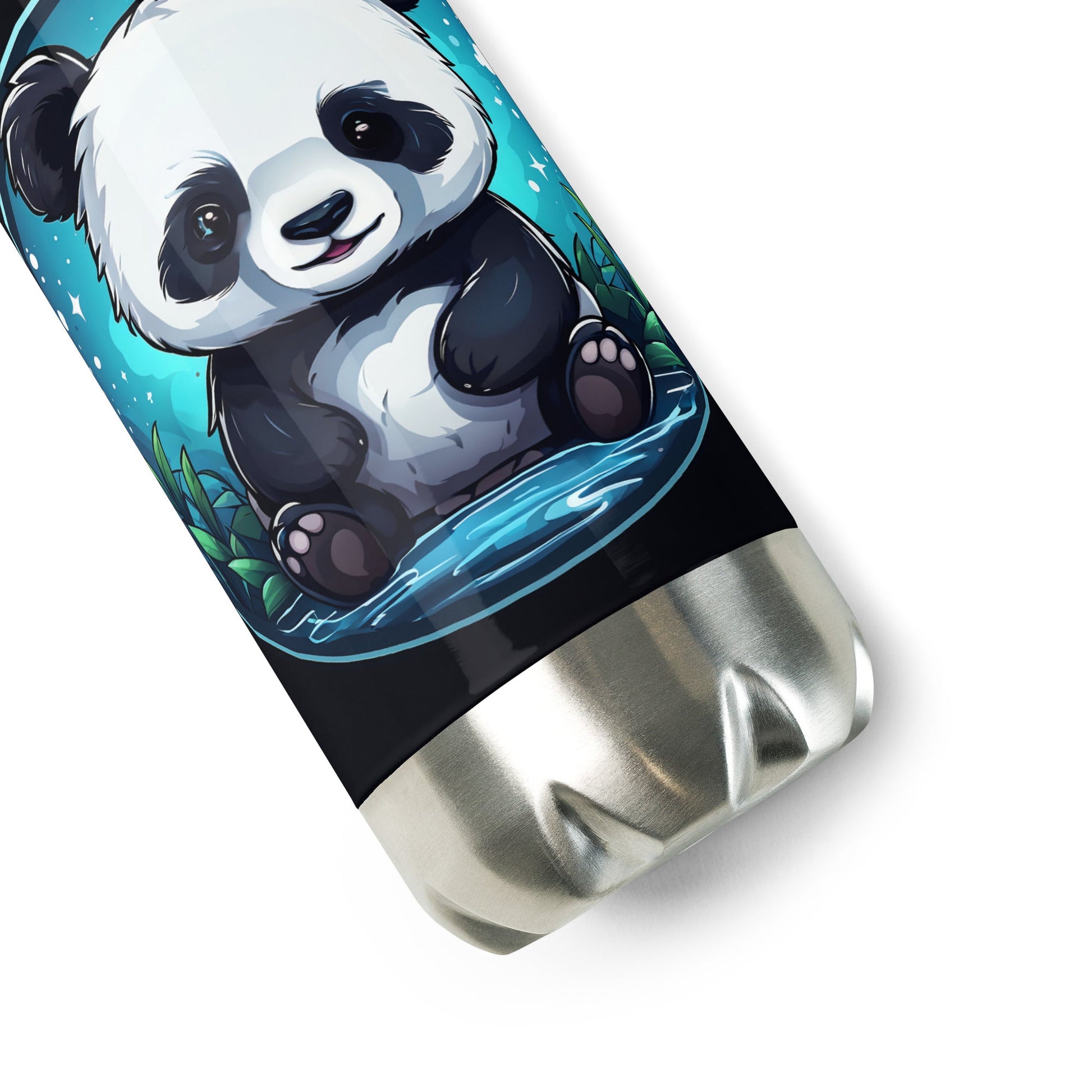 Panda Stainless Steel Water Bottle - Stainless Steel Water Bottle - Discovery Co.