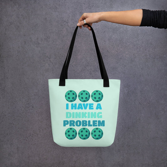 Pickleball "I Have A Dinking Problem" Tote Bag - Tote Bags - Discovery Co.