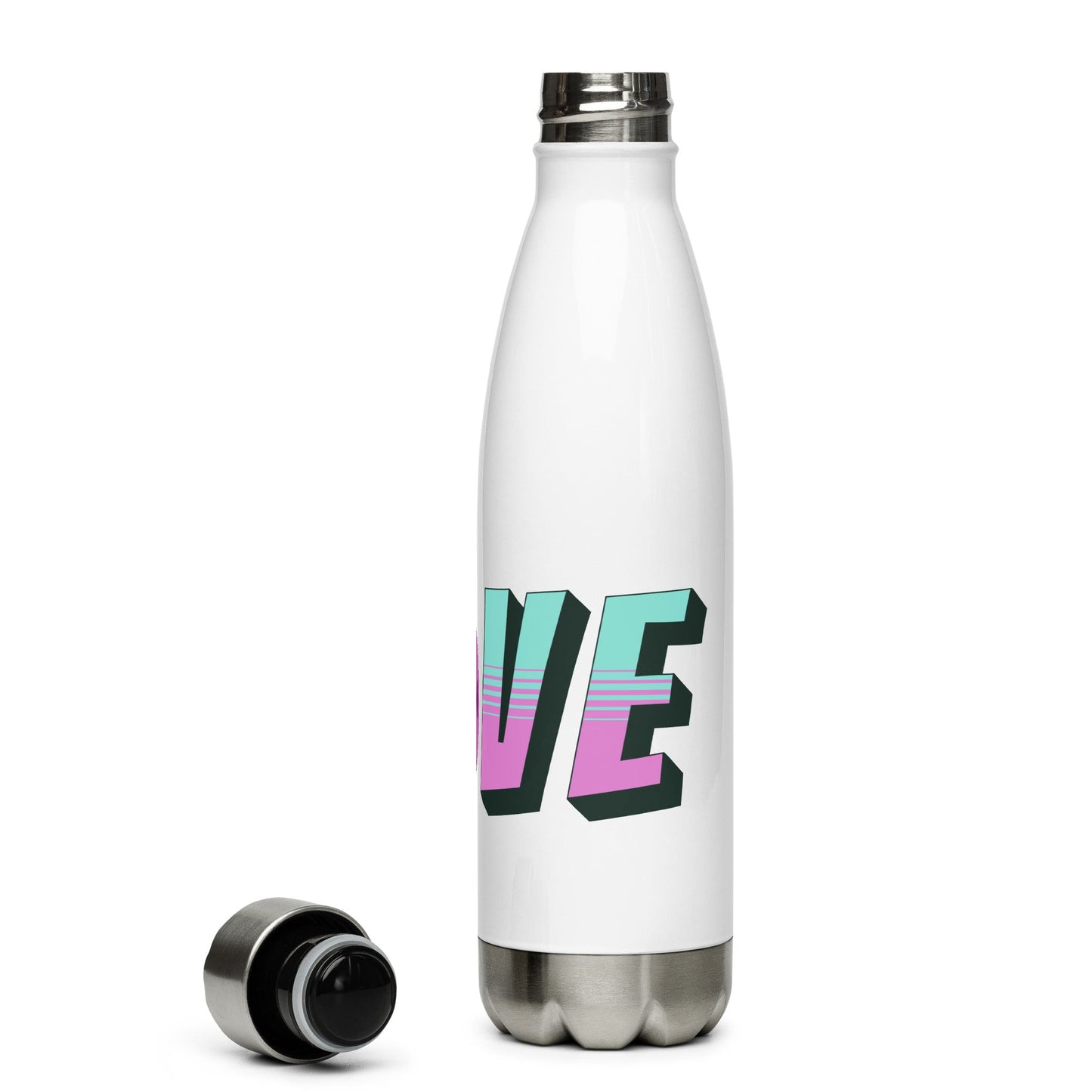 Pickleball Love Stainless Steel Water Bottle - Stainless Steel Water Bottle - Discovery Co.