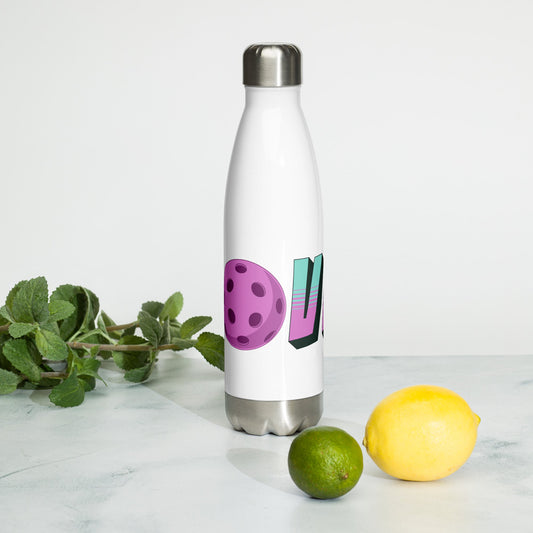 Pickleball Love Stainless Steel Water Bottle - Stainless Steel Water Bottle - Discovery Co.