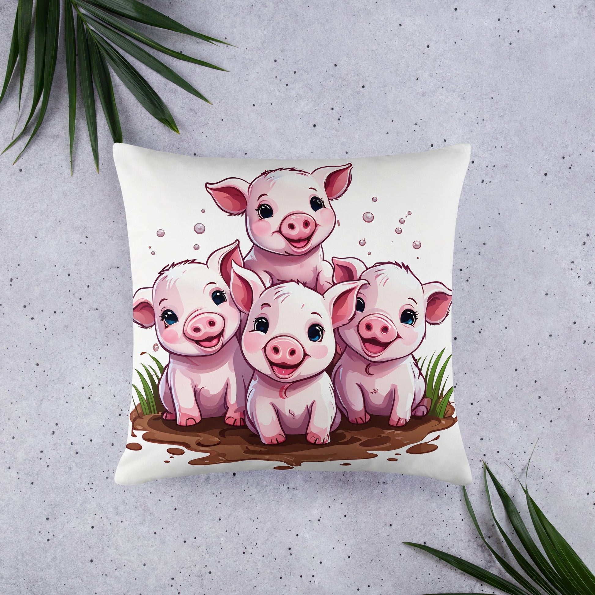 Piglets Basic Pillow - Pillows - Discovery Co.