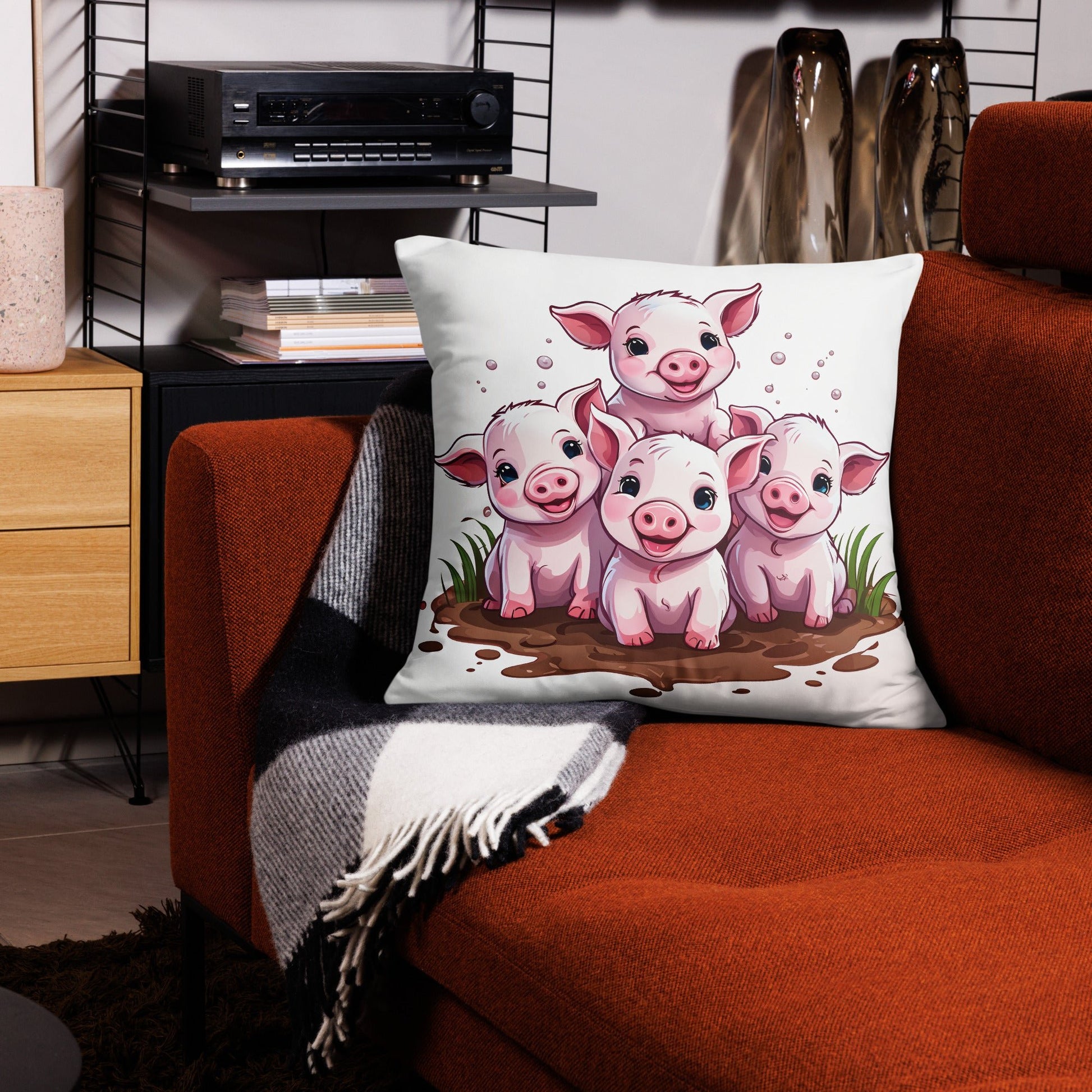 Piglets Basic Pillow - Pillows - Discovery Co.