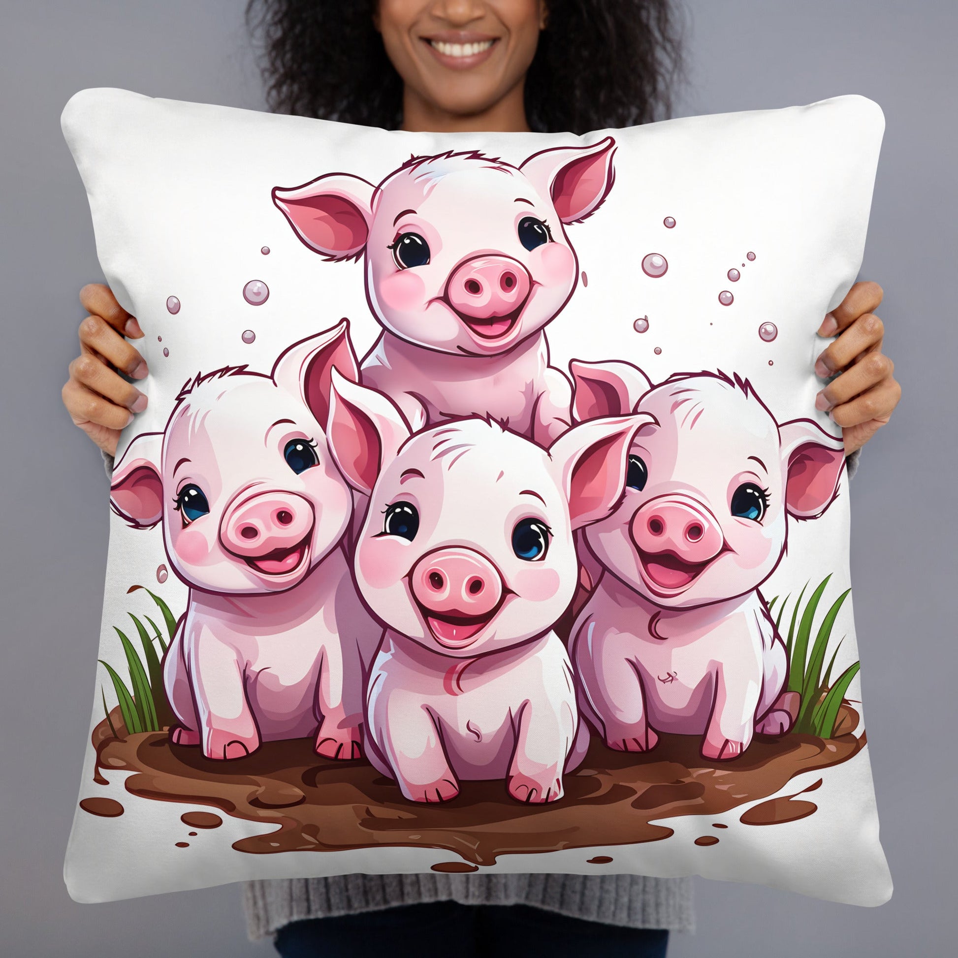 Piglets Basic Pillow - Pillows - Discovery Co.