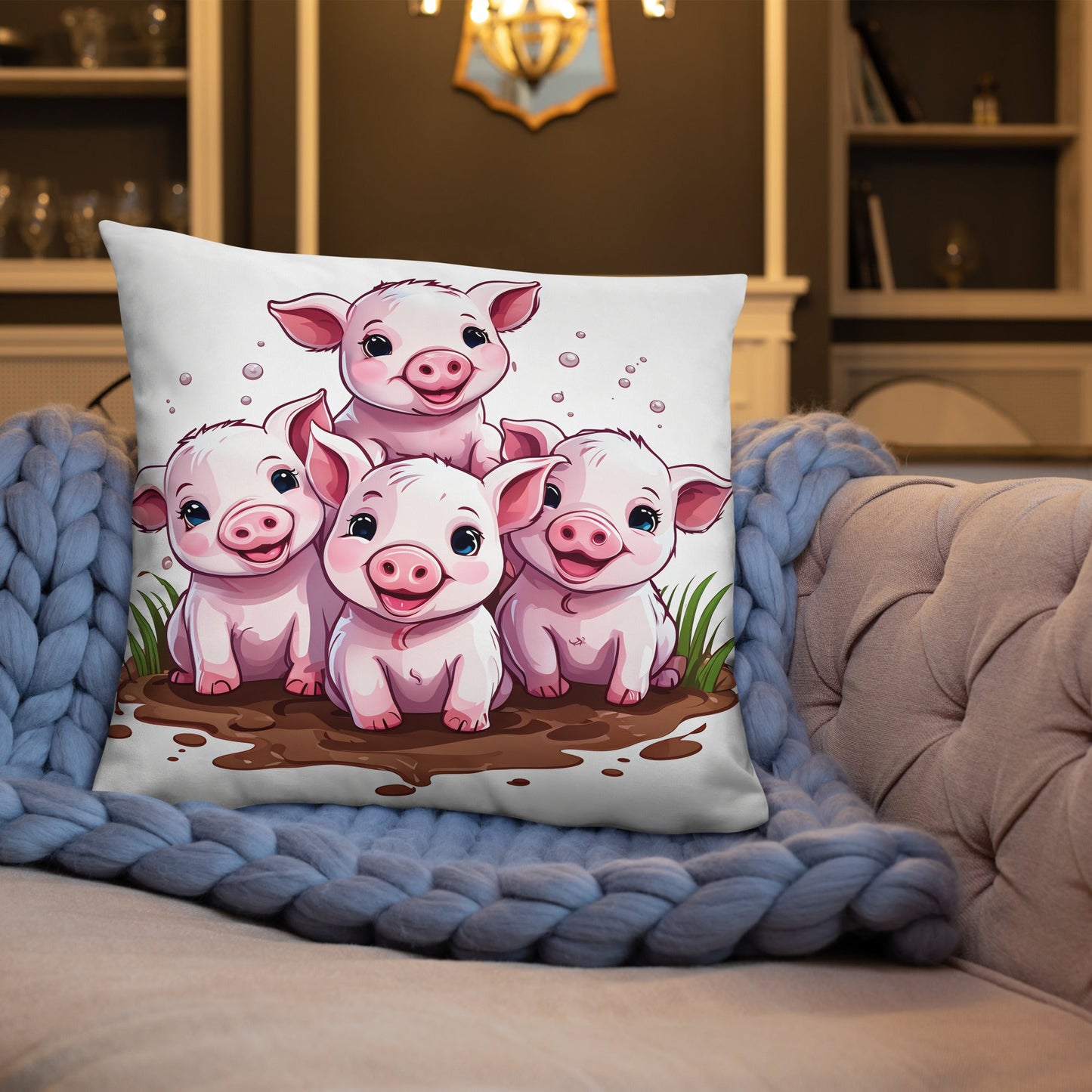 Piglets Basic Pillow - Pillows - Discovery Co.