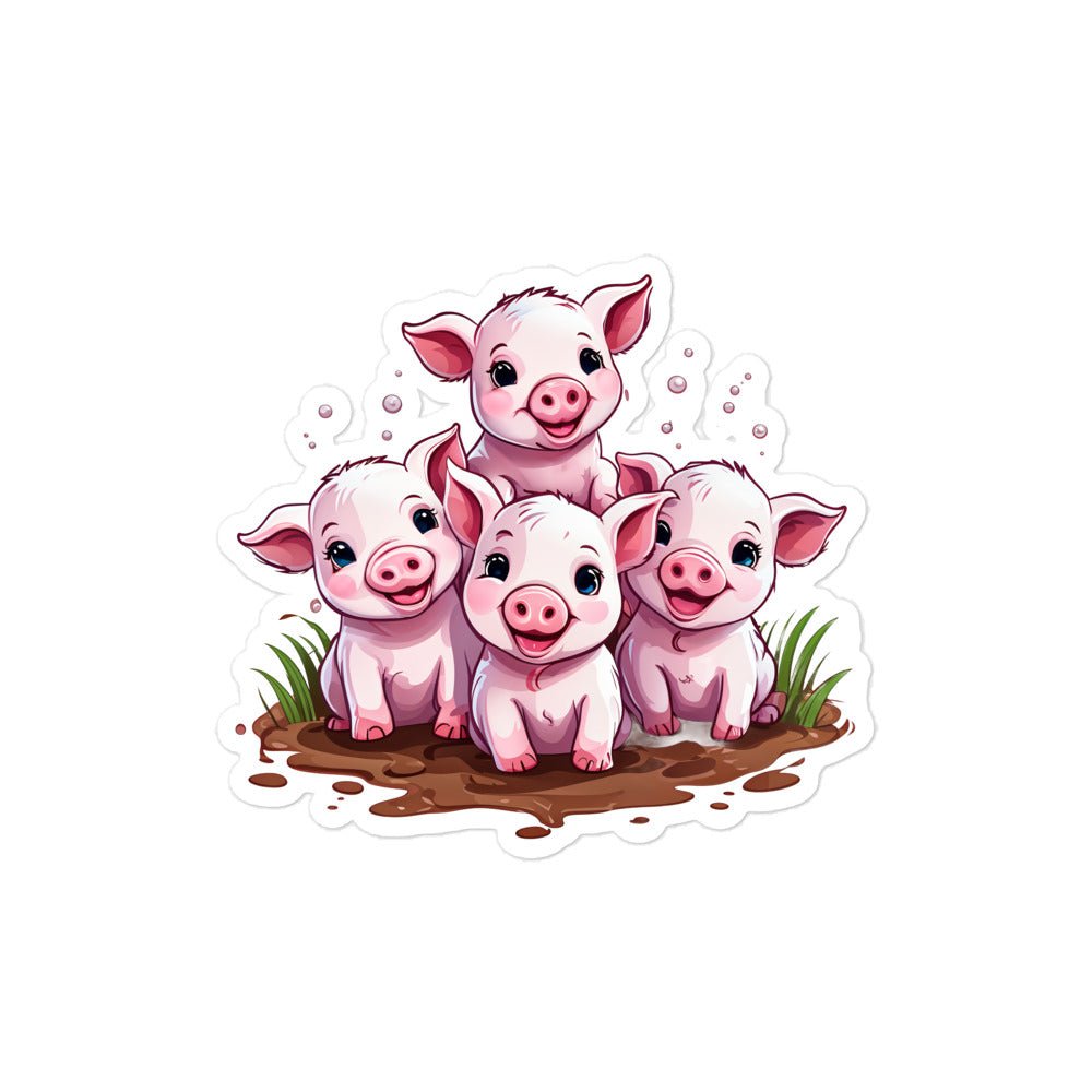 Piglets Bubble-free Stickers - Stickers - Discovery Co.