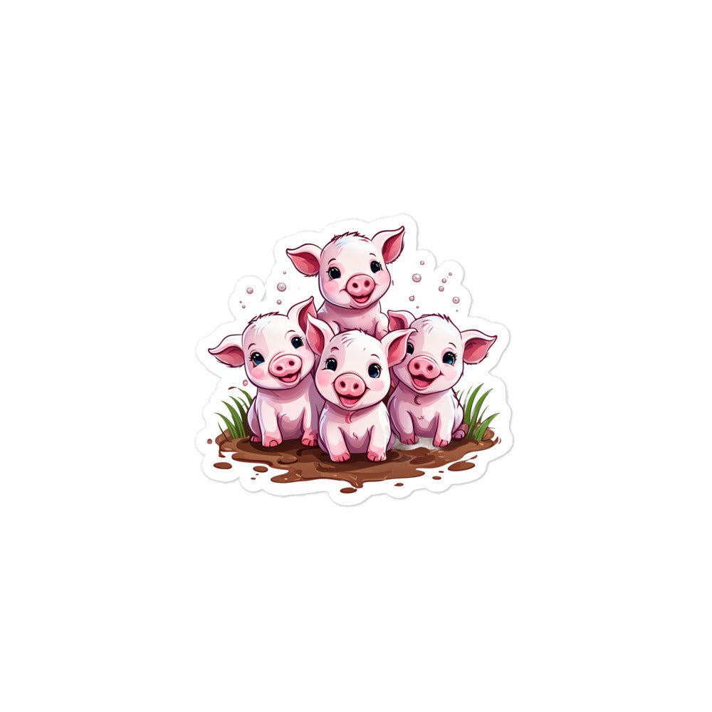 Piglets Bubble-free Stickers - Stickers - Discovery Co.