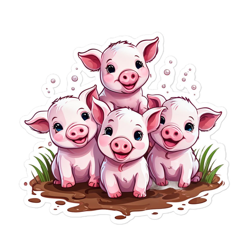 Piglets Bubble-free Stickers - Stickers - Discovery Co.