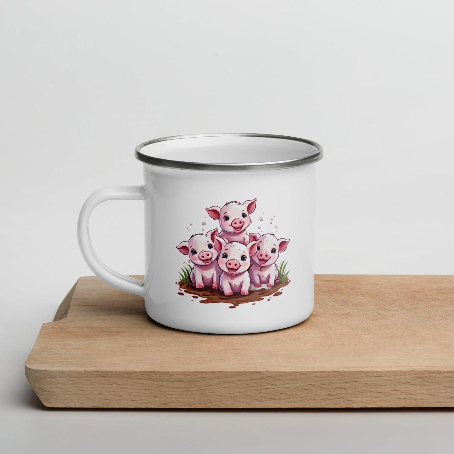 Piglets Enamel Mug (12 oz) - Mugs - Discovery Co.