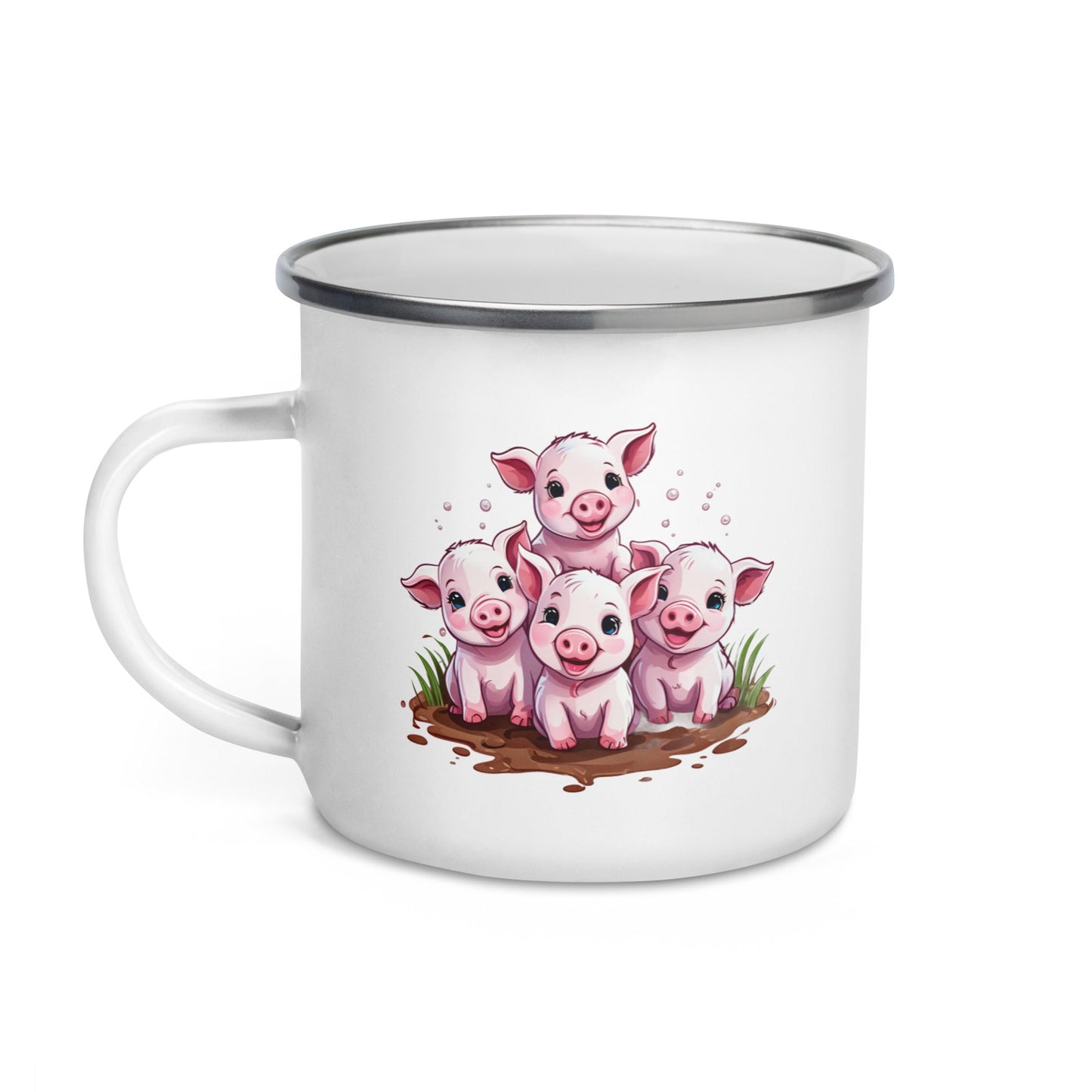 Piglets Enamel Mug (12 oz) - Mugs - Discovery Co.