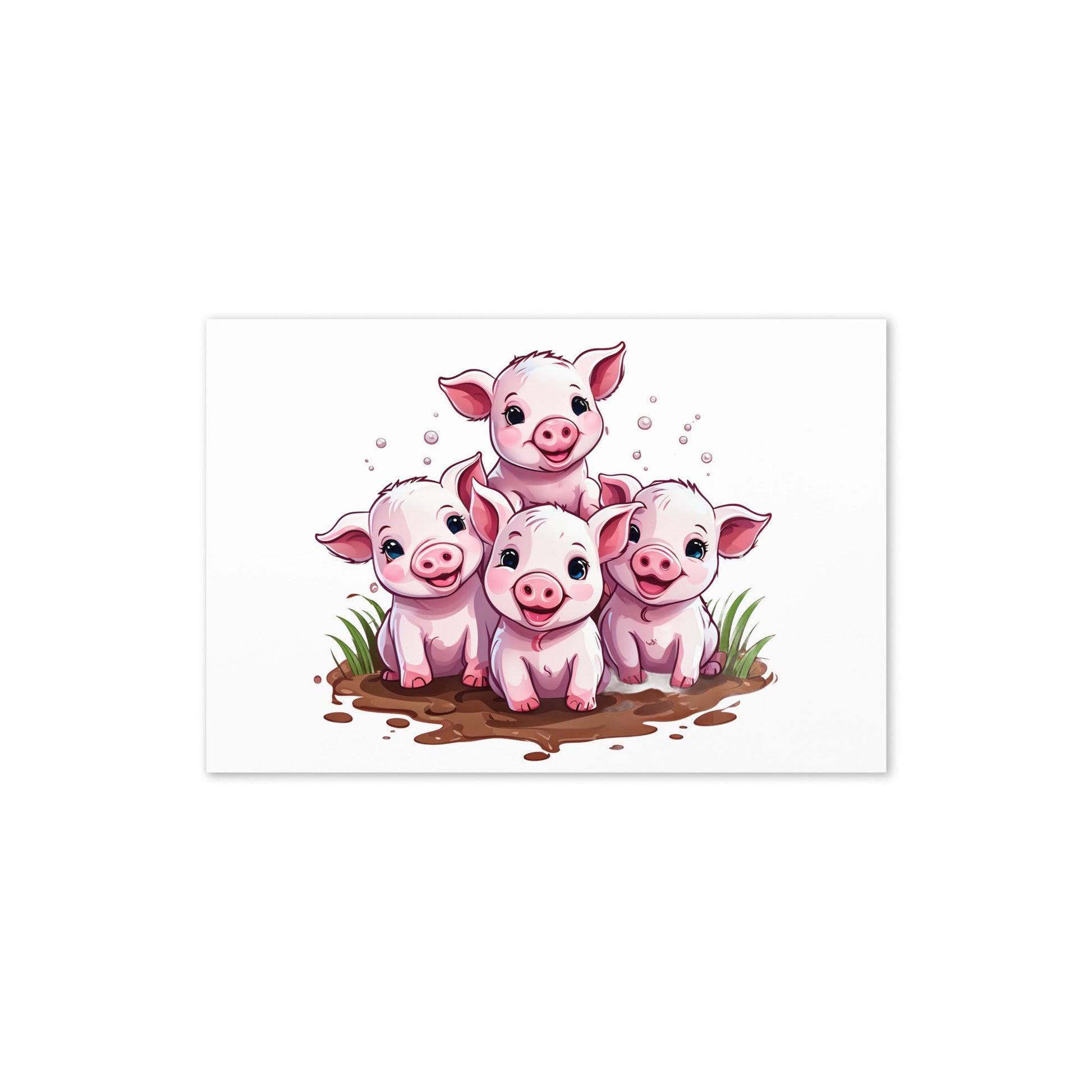 Piglets Greeting Card - Greeting Card - Discovery Co.