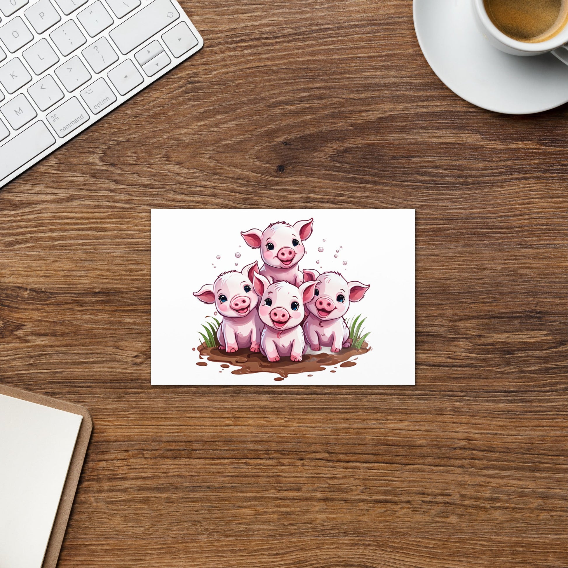 Piglets Greeting Card - Greeting Card - Discovery Co.