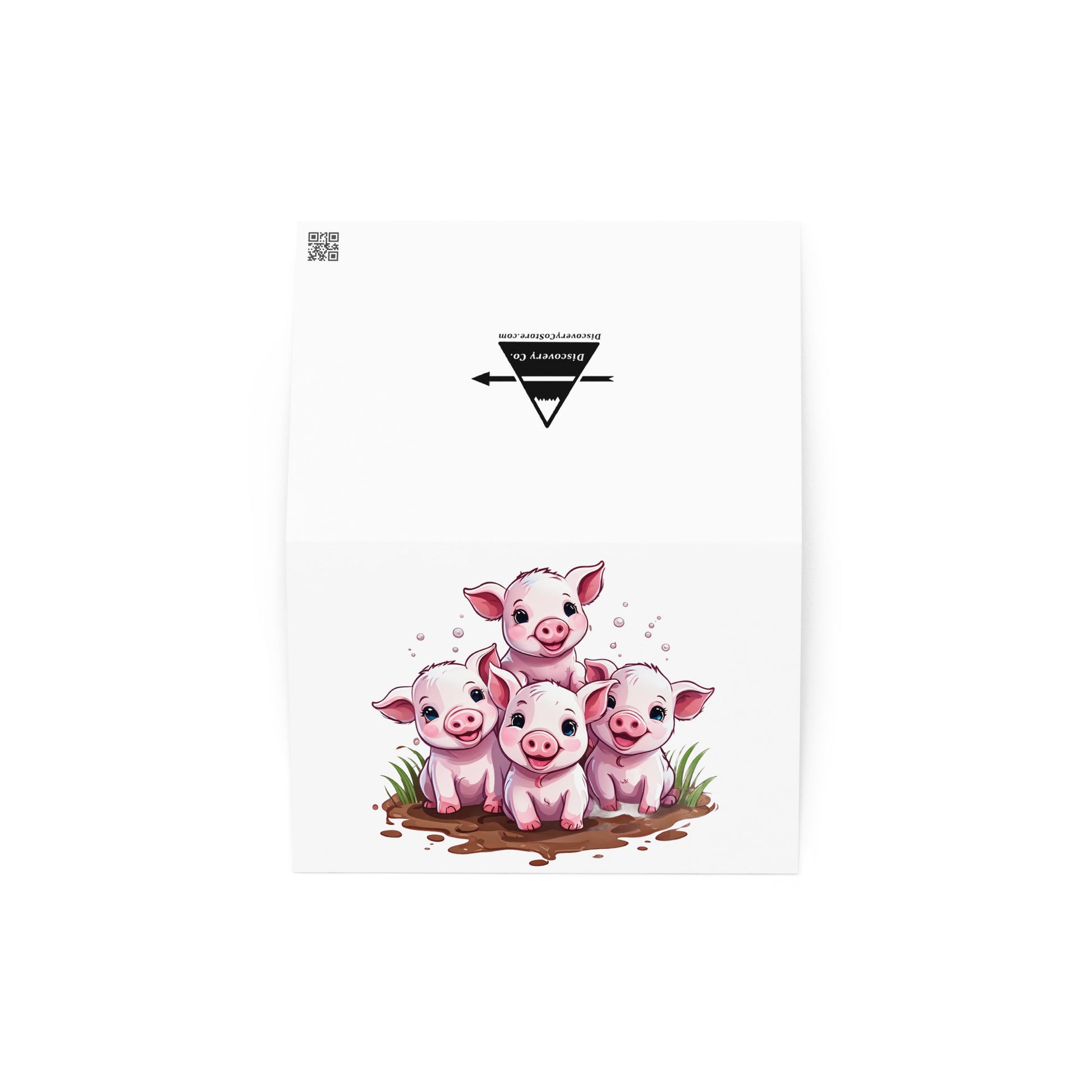 Piglets Greeting Card - Greeting Card - Discovery Co.