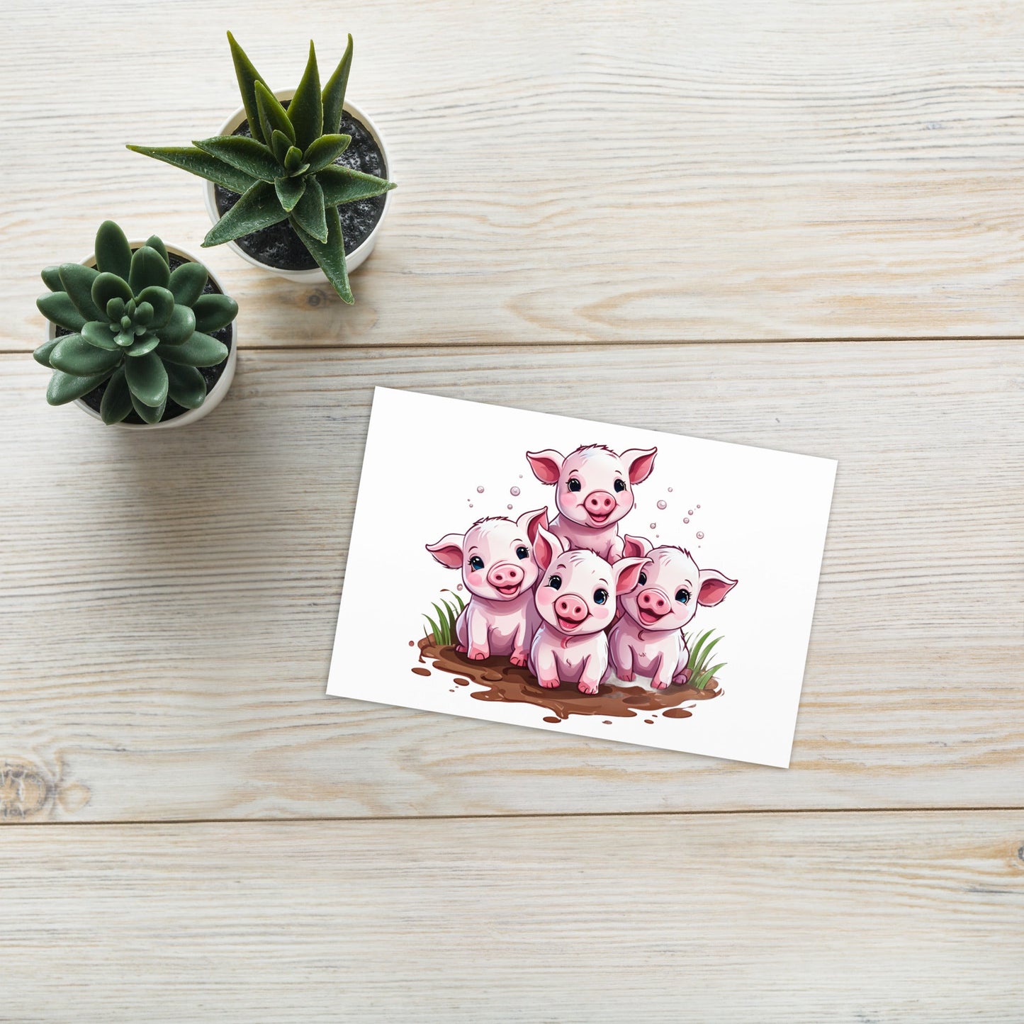 Piglets Greeting Card - Greeting Card - Discovery Co.