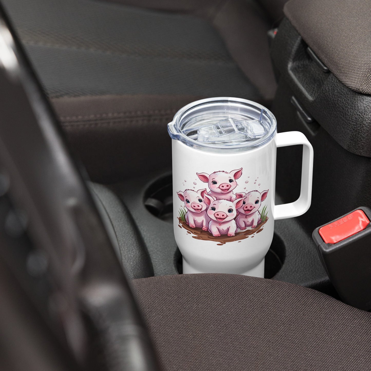Piglets Stainless Steel Travel Mug (25 oz and 40 oz) - Travel Mug - Discovery Co.