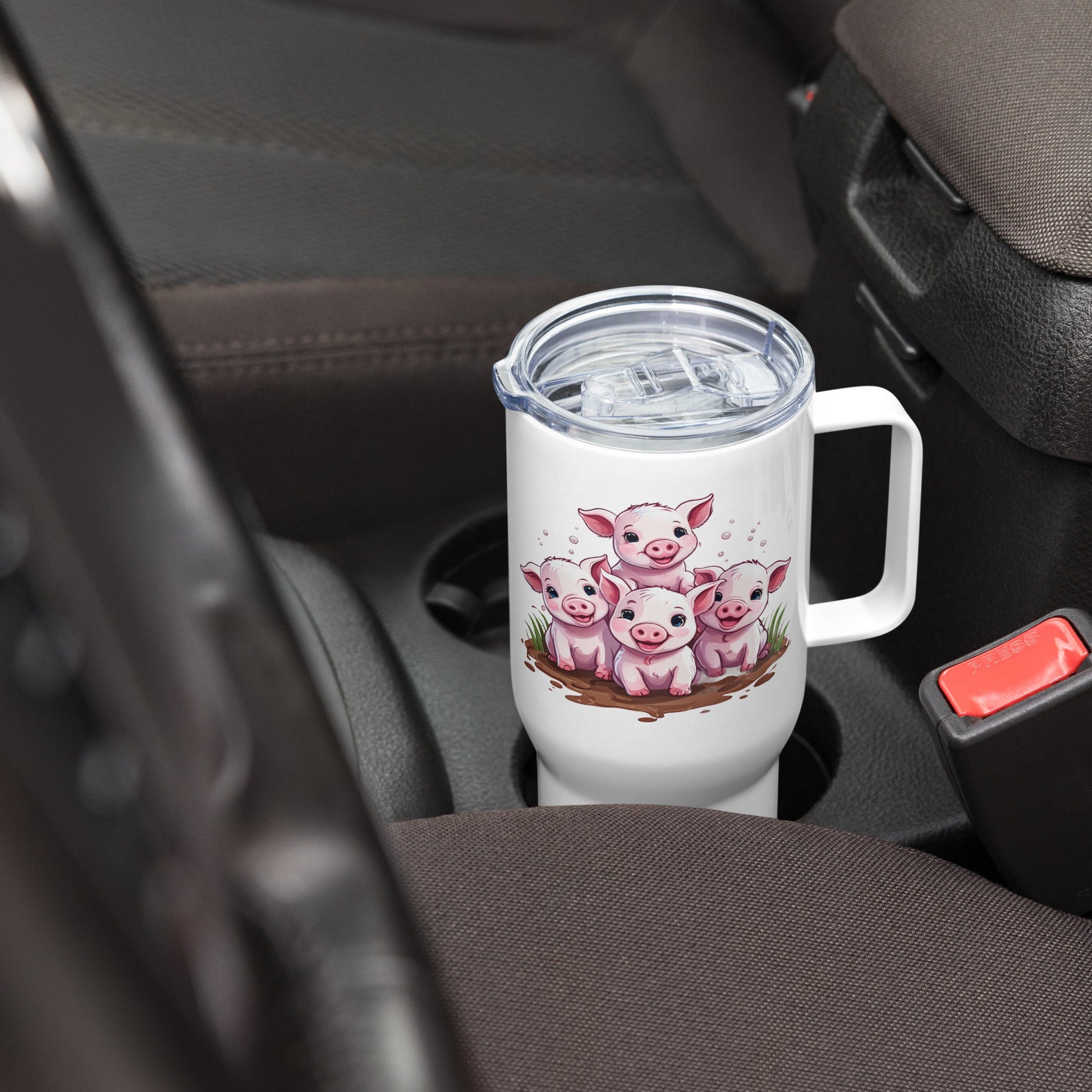 Piglets Stainless Steel Travel Mug (25 oz and 40 oz) - Travel Mug - Discovery Co.