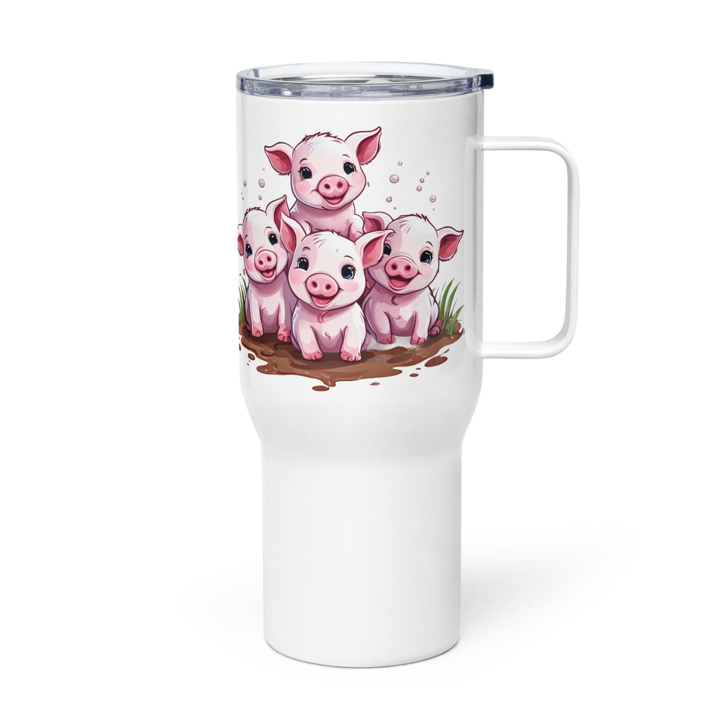 Piglets Stainless Steel Travel Mug (25 oz) - Travel Mug - Discovery Co.