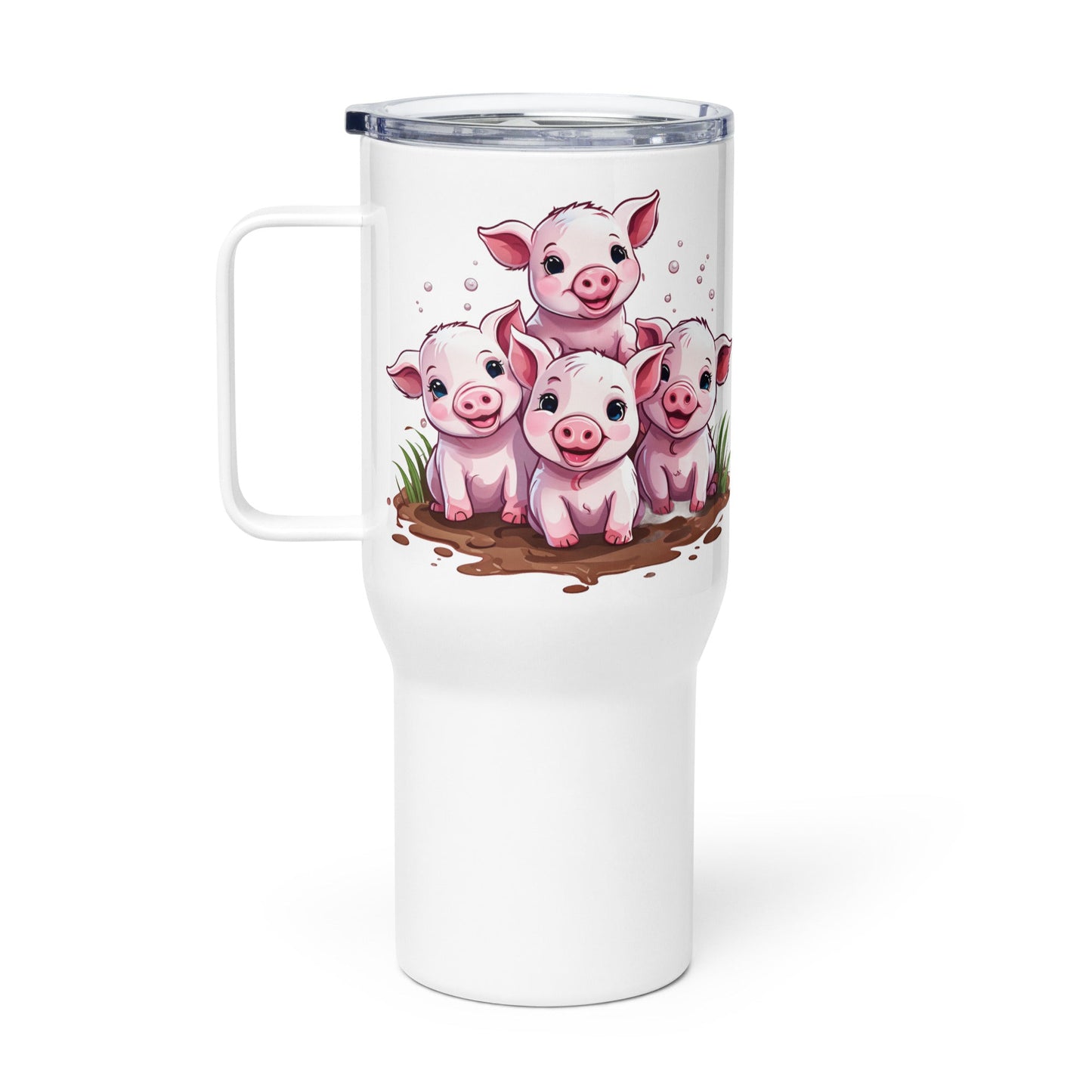 Piglets Stainless Steel Travel Mug (25 oz) - Travel Mug - Discovery Co.