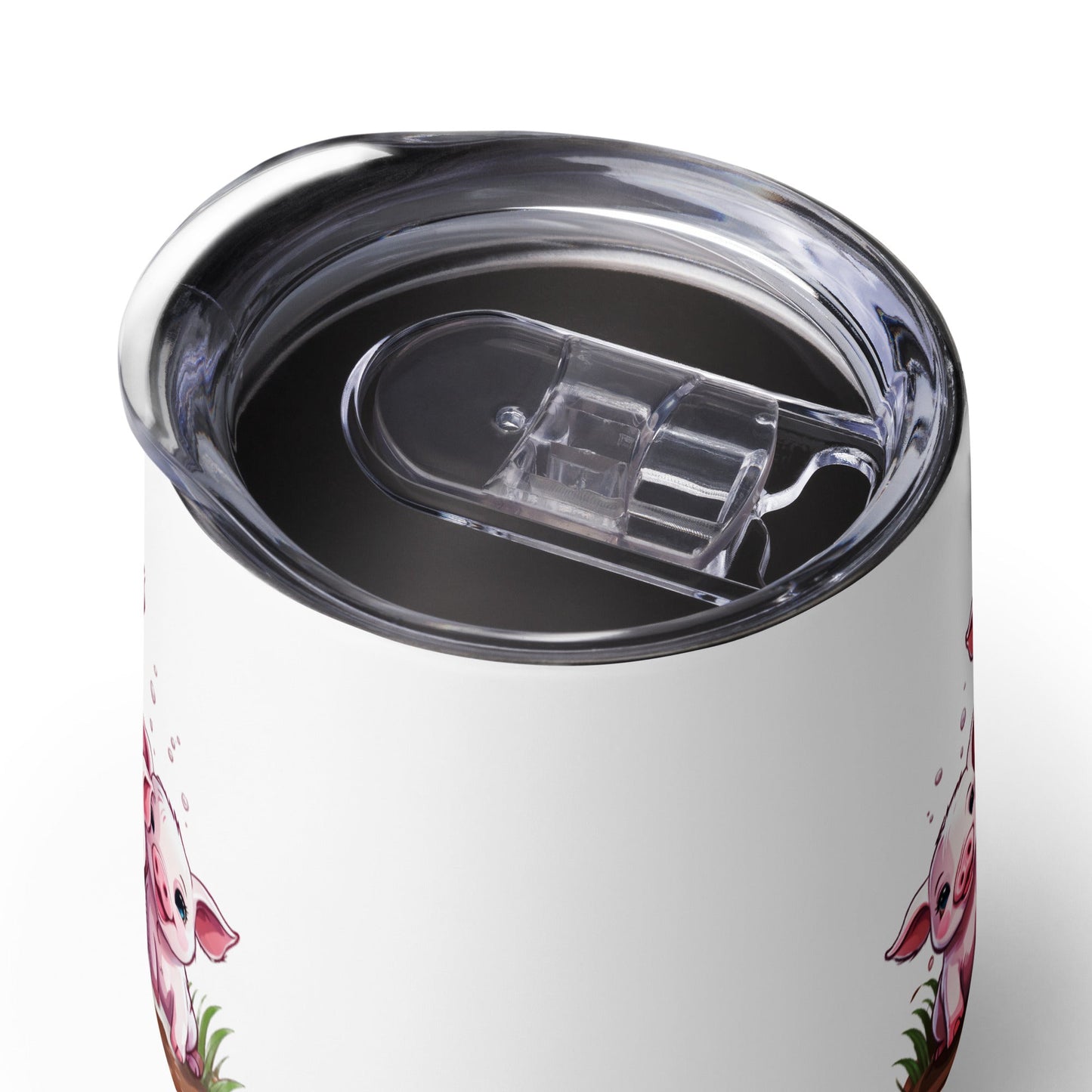 Piglets Stainless Steel Wine Tumbler - Tumblers - Discovery Co.