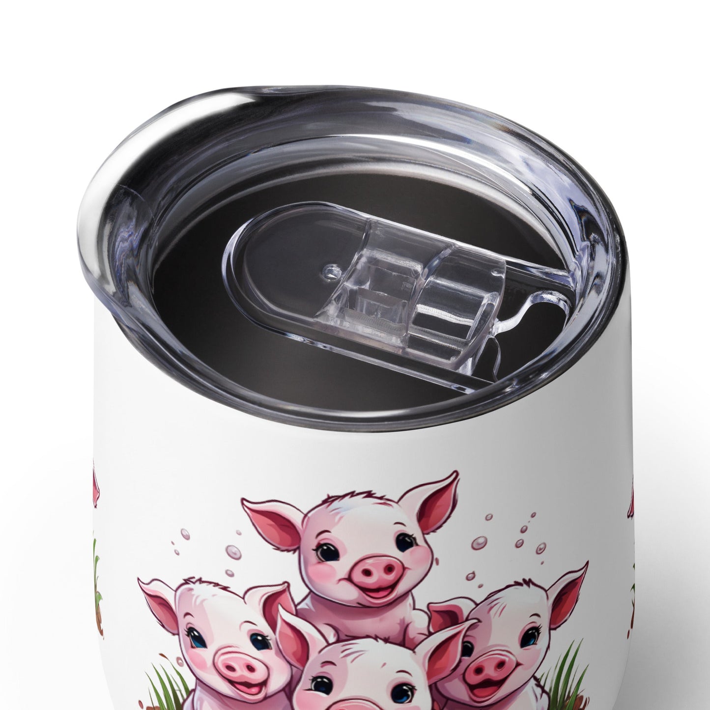 Piglets Wine Tumbler - Tumblers - Discovery Co.