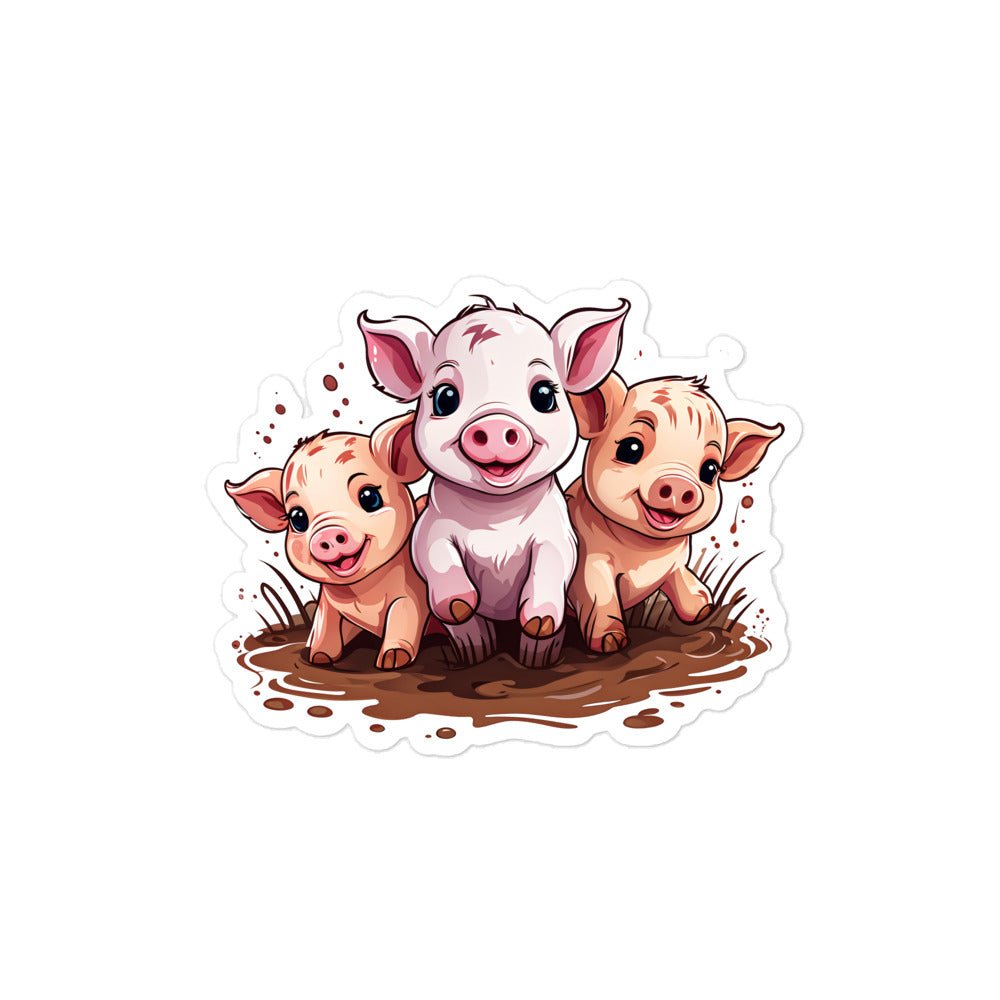 Pigs Bubble-free stickers - Stickers - Discovery Co.