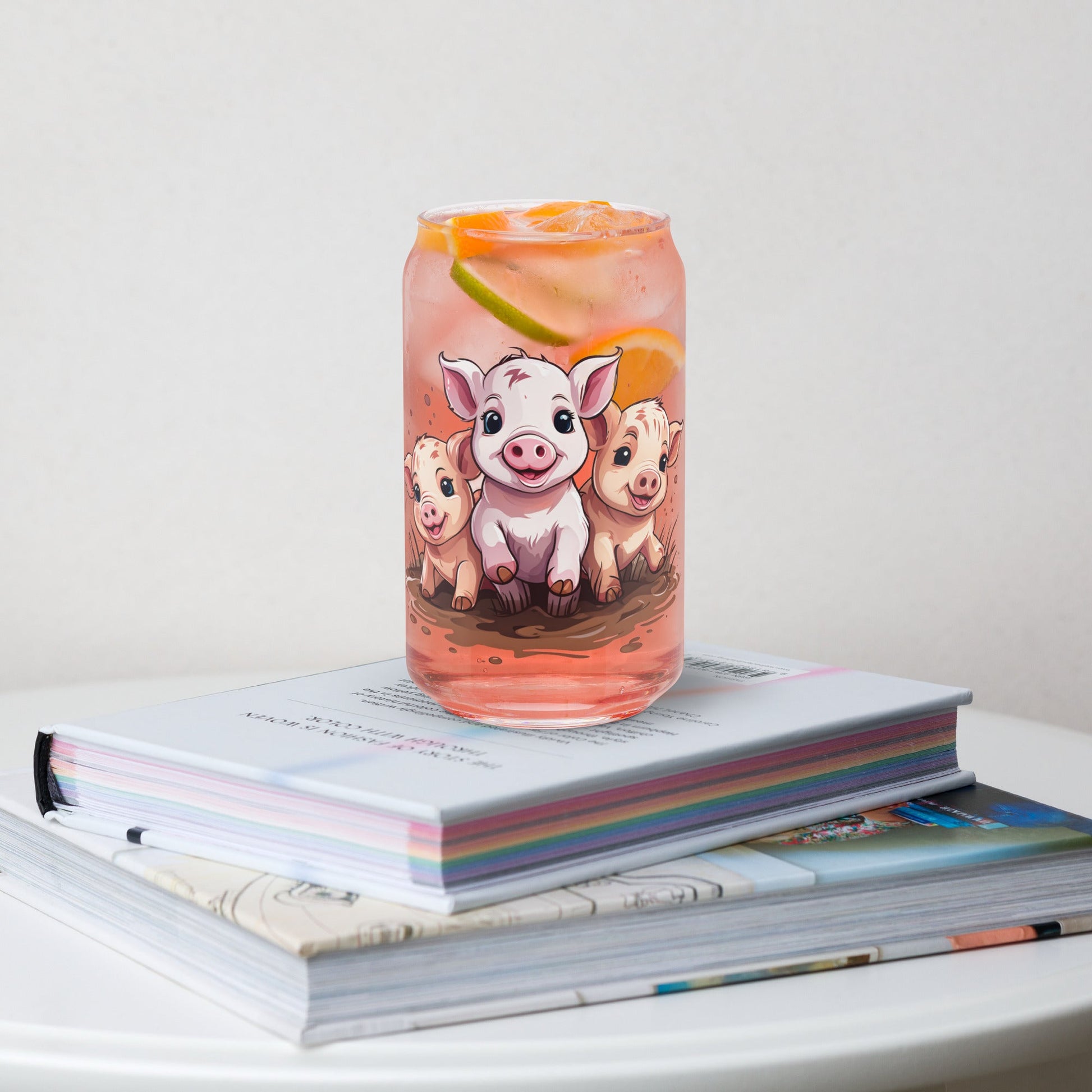 Pigs Can - Shaped Glass - Can - Shaped Glass - Discovery Co.