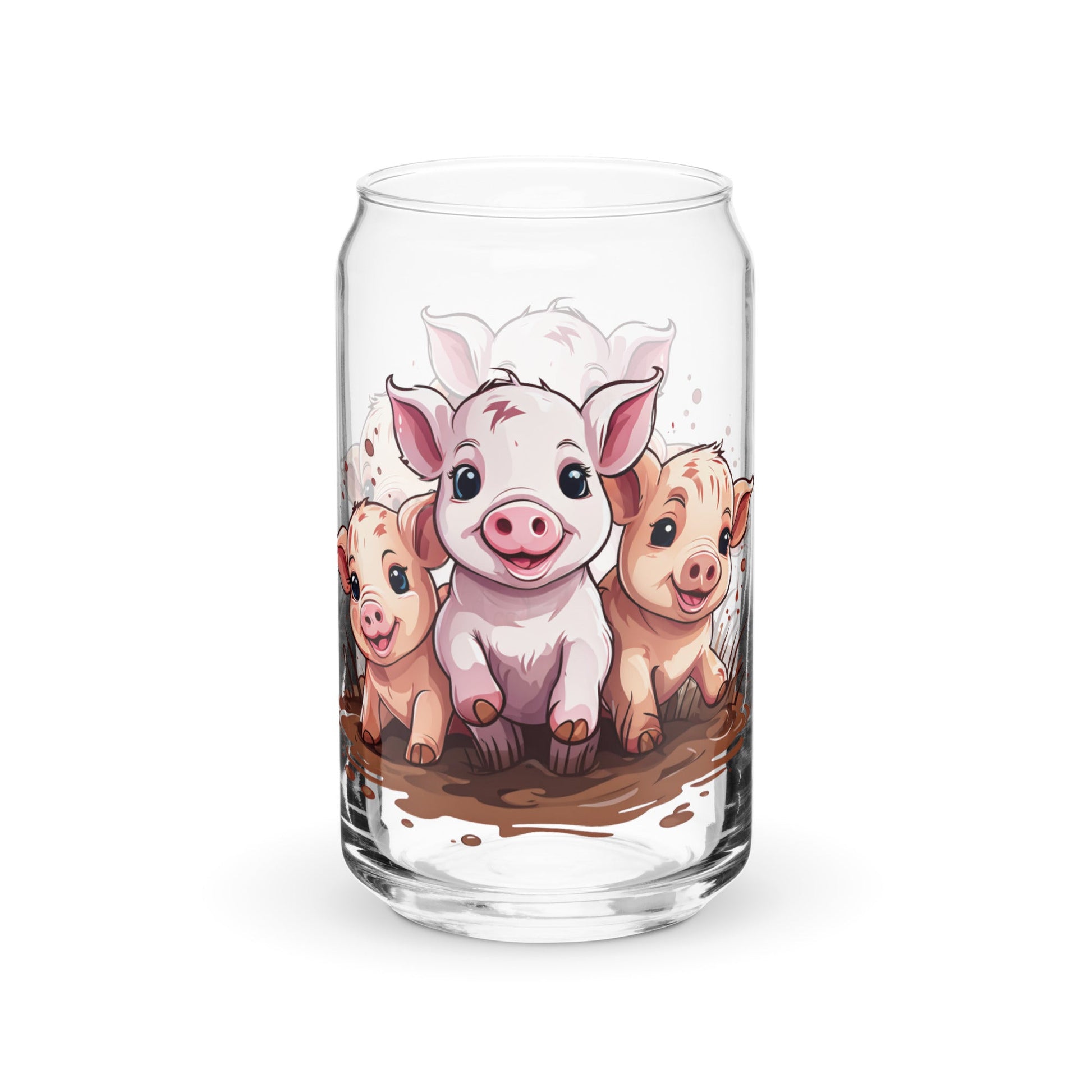 Pigs Can - Shaped Glass - Can - Shaped Glass - Discovery Co.