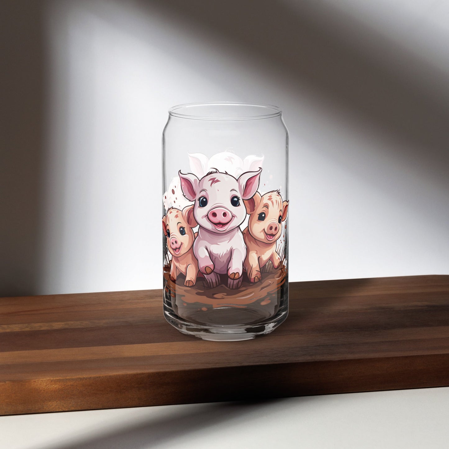 Pigs Can - Shaped Glass - Can - Shaped Glass - Discovery Co.