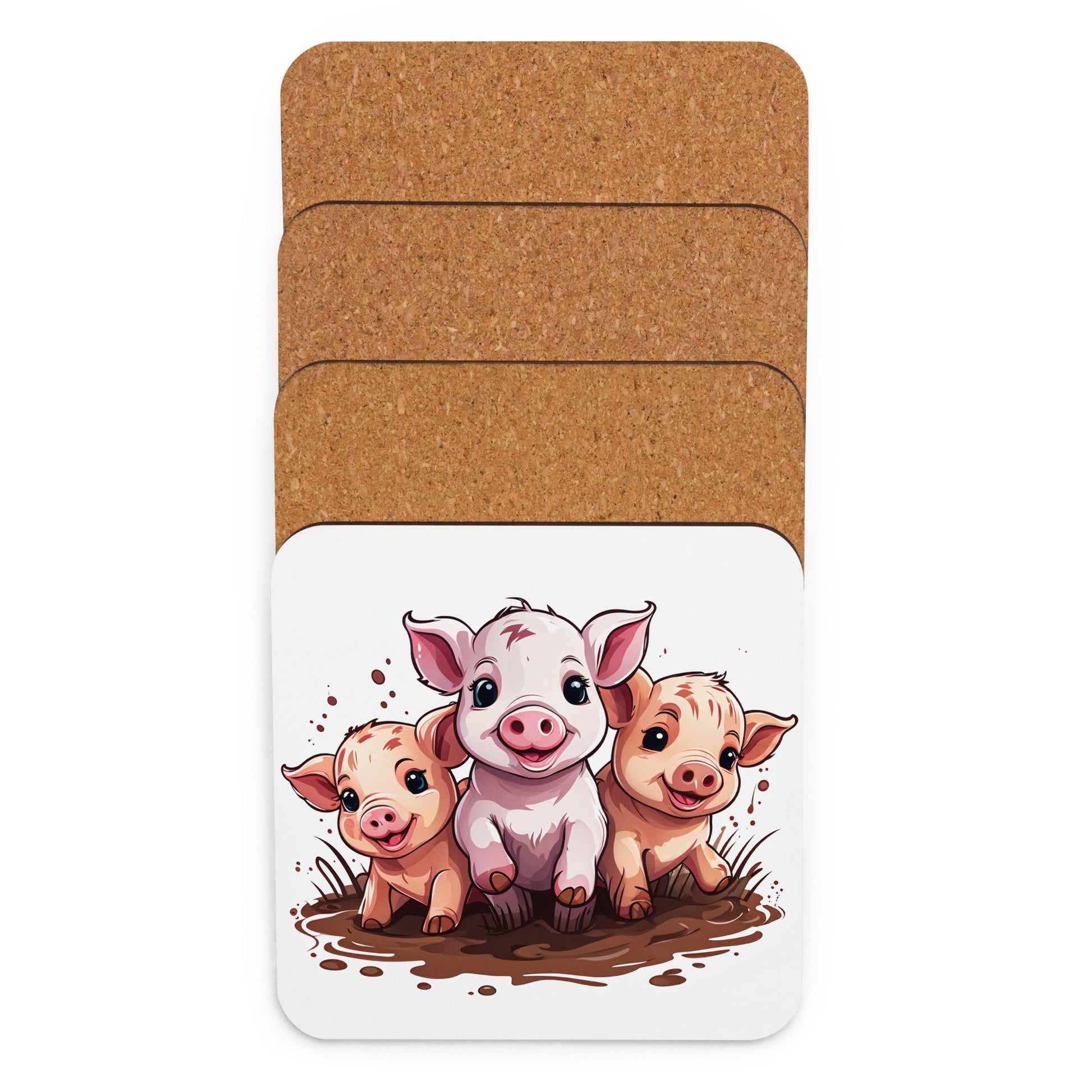 Pigs Cork - back Coaster - Coasters - Discovery Co.