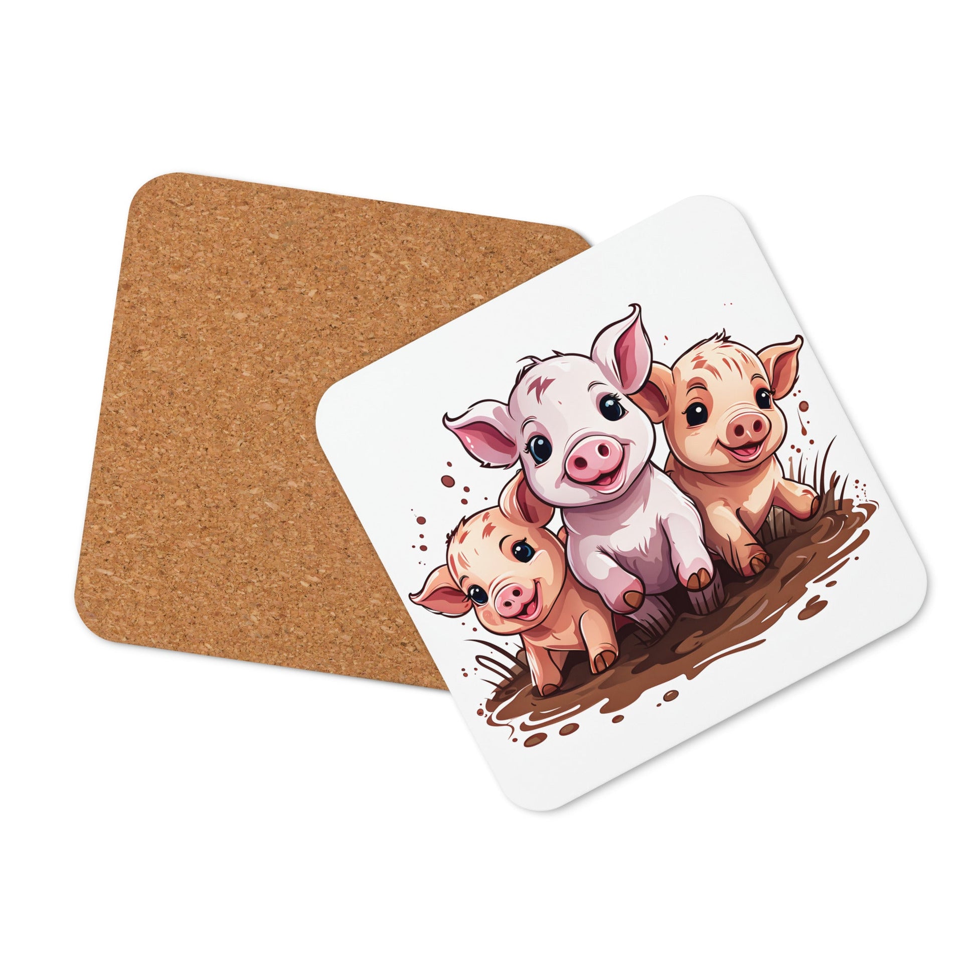 Pigs Cork - back Coaster - Coasters - Discovery Co.