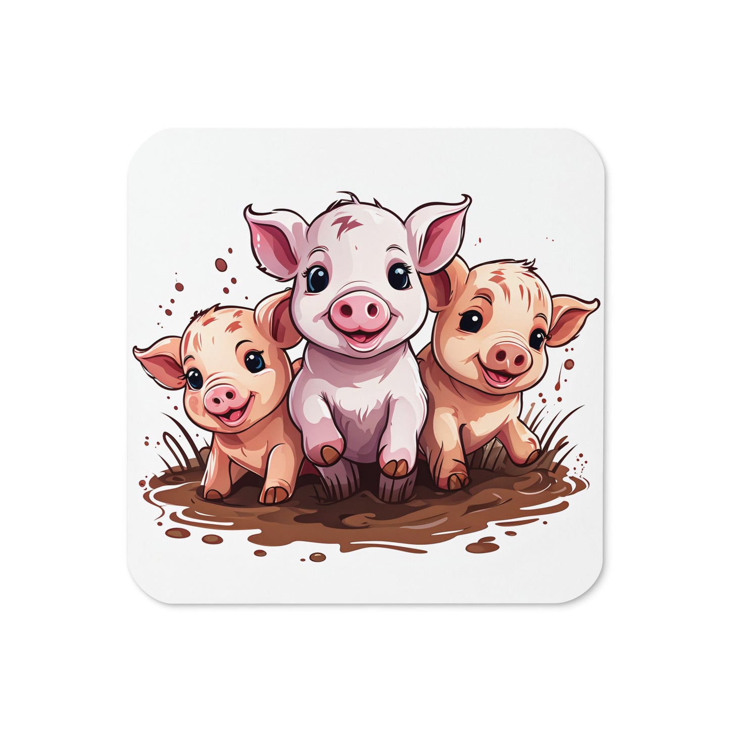 Pigs Cork - back Coaster - Coasters - Discovery Co.