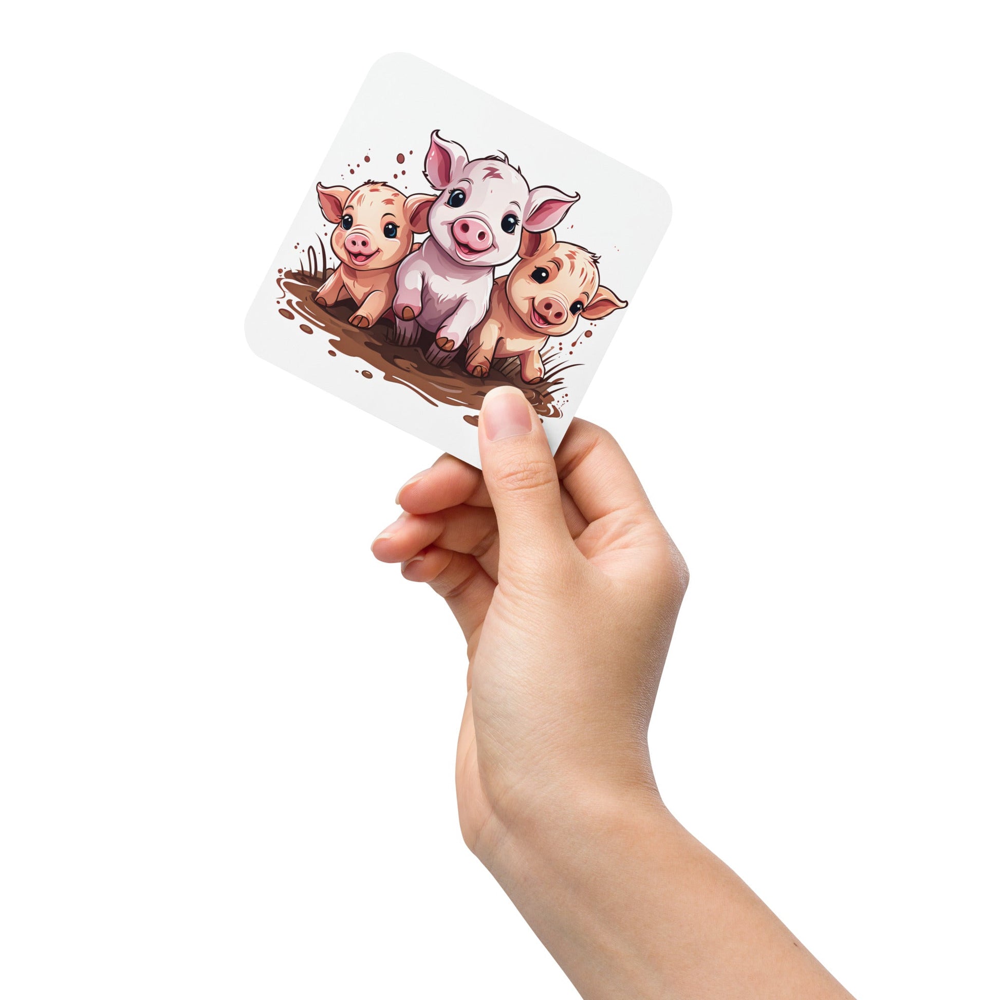 Pigs Cork - back Coaster - Coasters - Discovery Co.