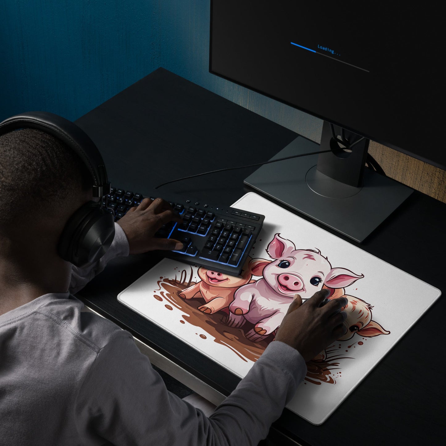 Pigs Gaming Mouse Pad - Mouse Pads - Discovery Co.