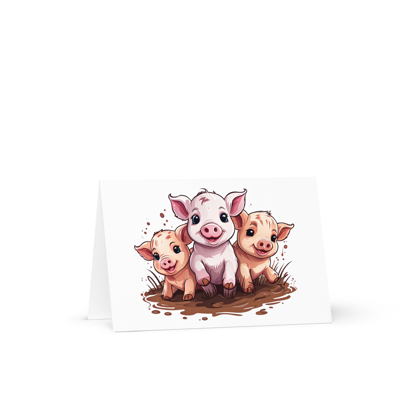 Pigs Greeting Card - Greeting Card - Discovery Co.