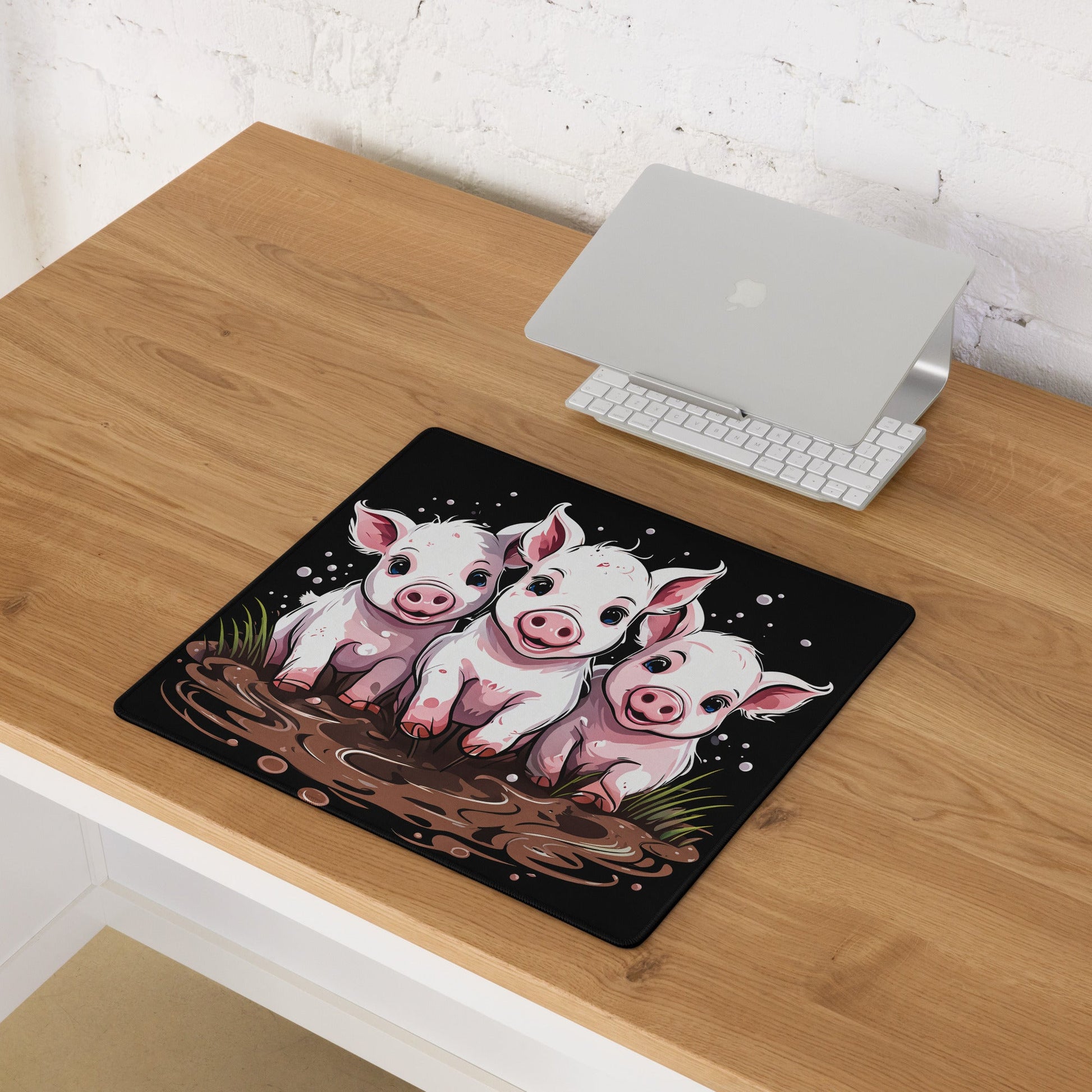 Pigs In The Mud Gaming Mouse Pad - Mouse Pads - Discovery Co.