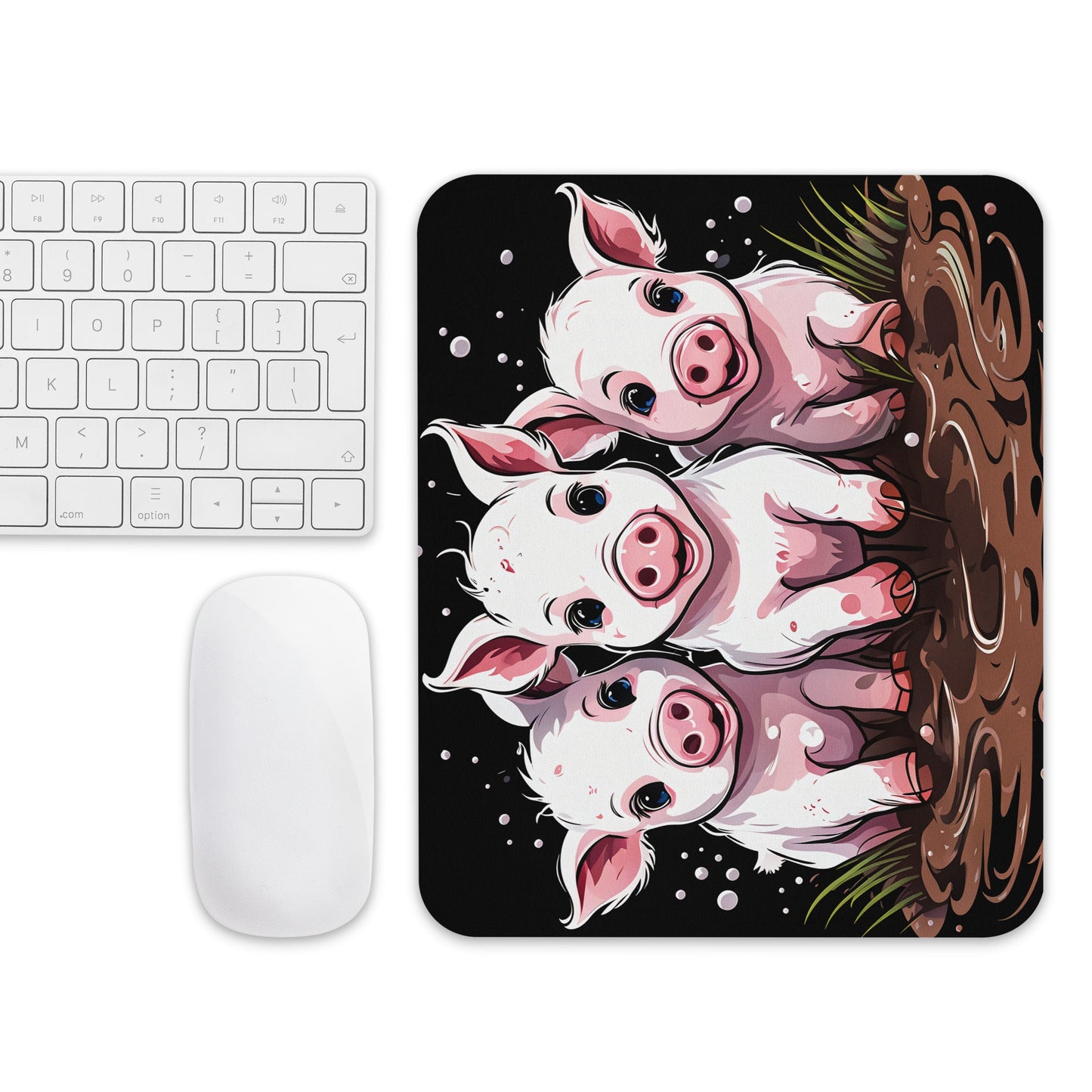 Pigs In The Mud Mouse Pad - Discovery Co.