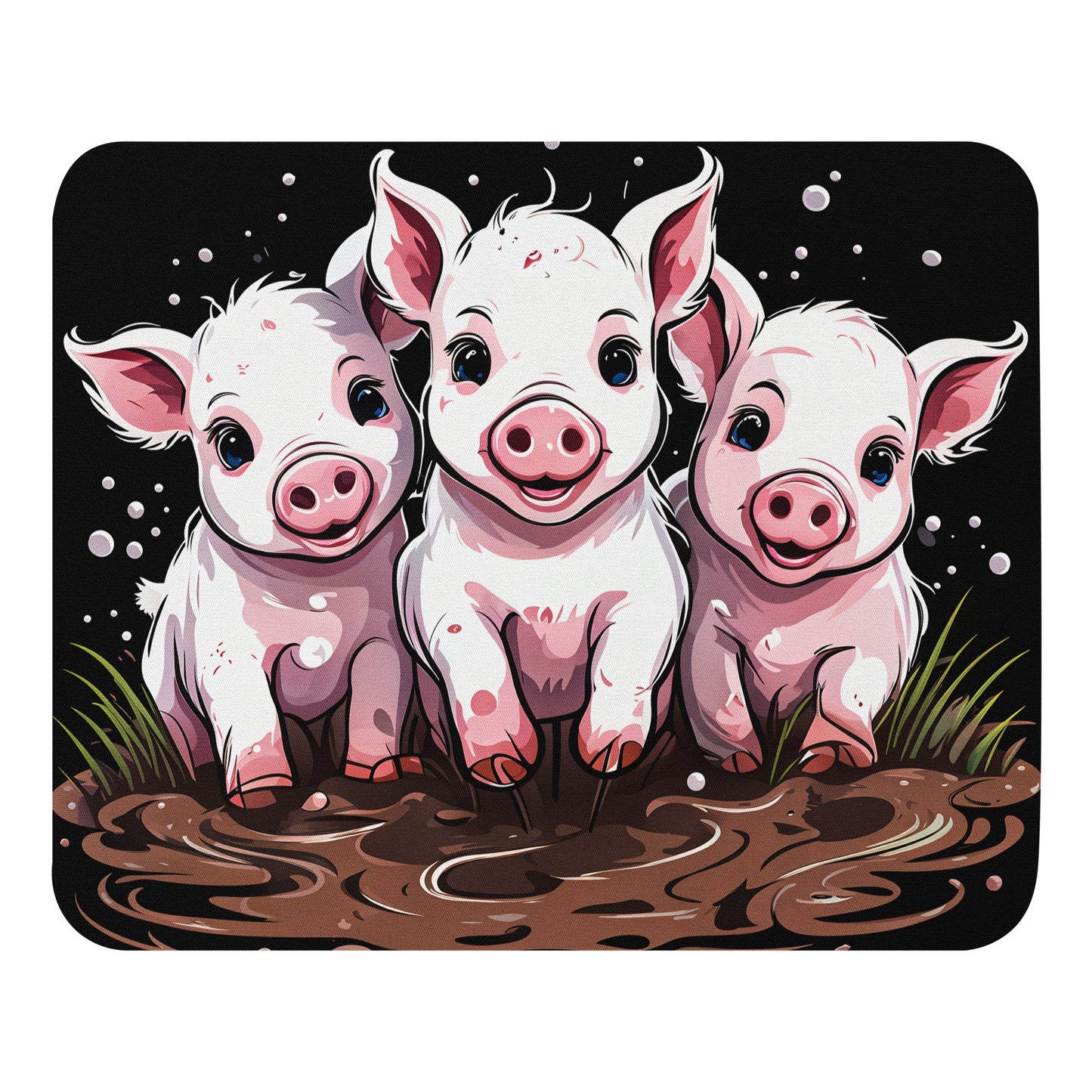 Pigs In The Mud Mouse Pad - Discovery Co.