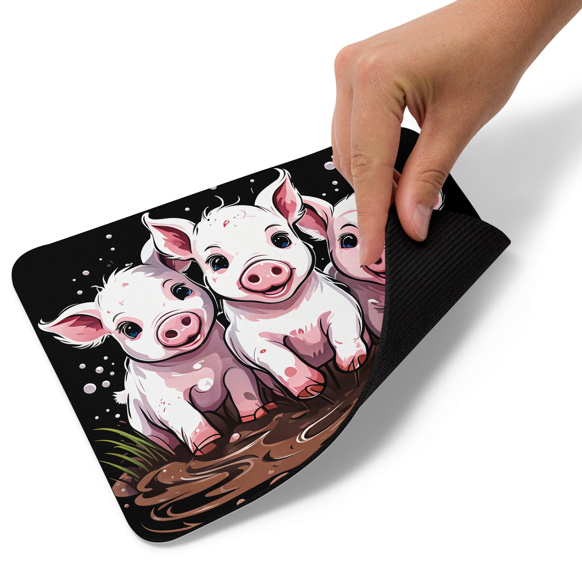 Pigs In The Mud Mouse Pad - Discovery Co.