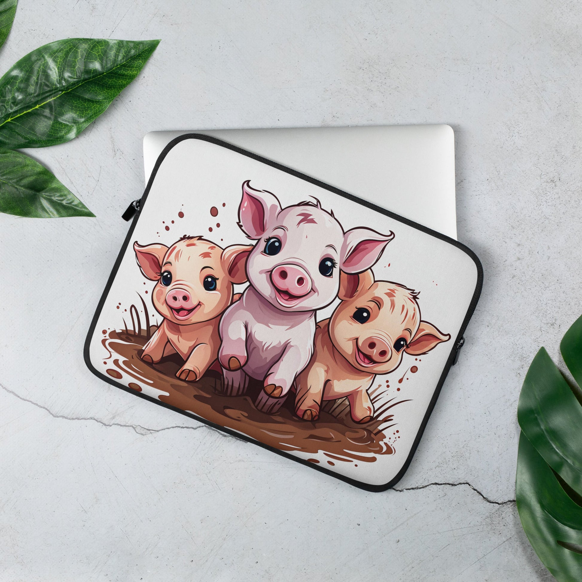 Pigs Laptop Sleeve - Laptop Cases - Discovery Co.