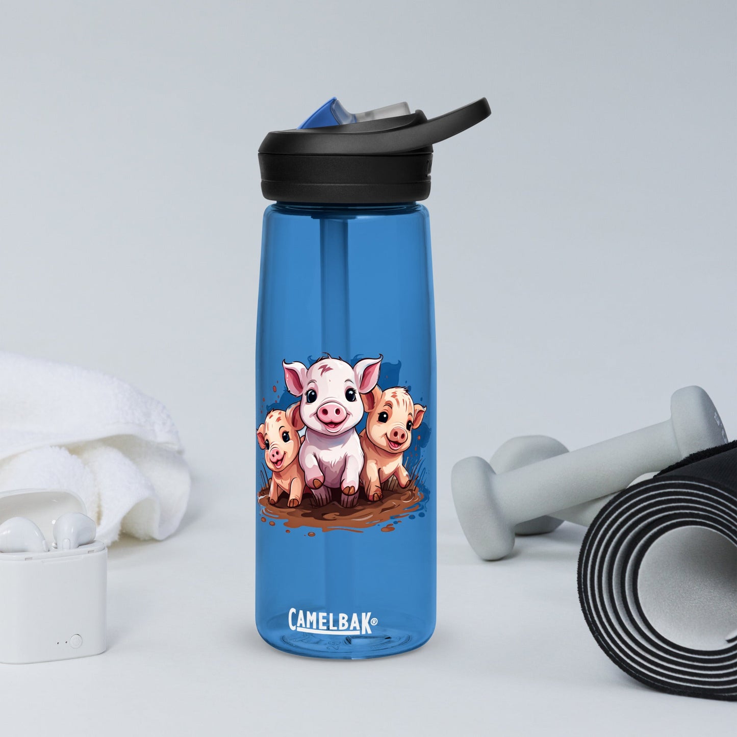 Pigs Sports Water Bottle - Sports Water Bottle - Discovery Co.